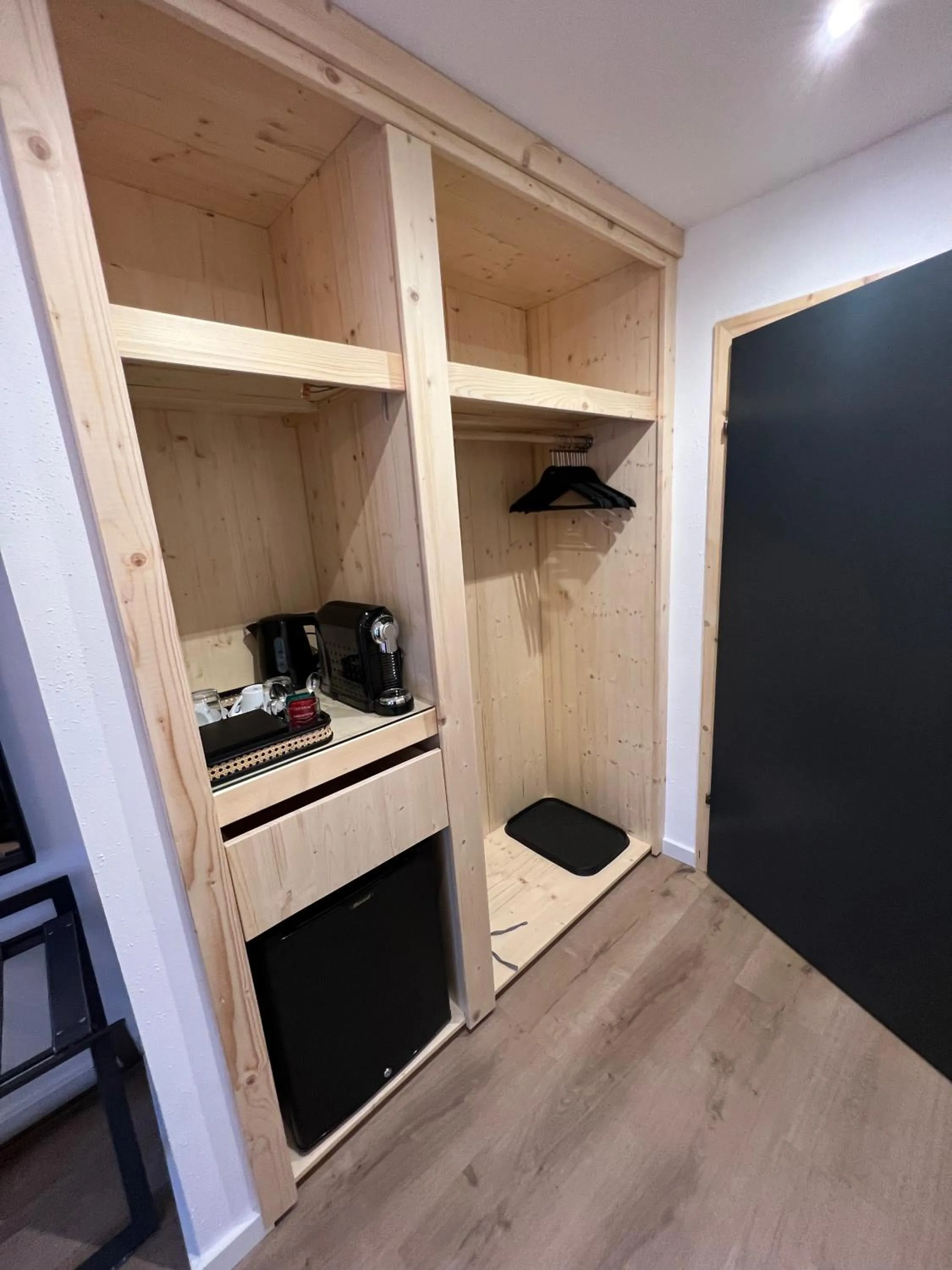 Kitchen or kitchenette in Hotel Berghof