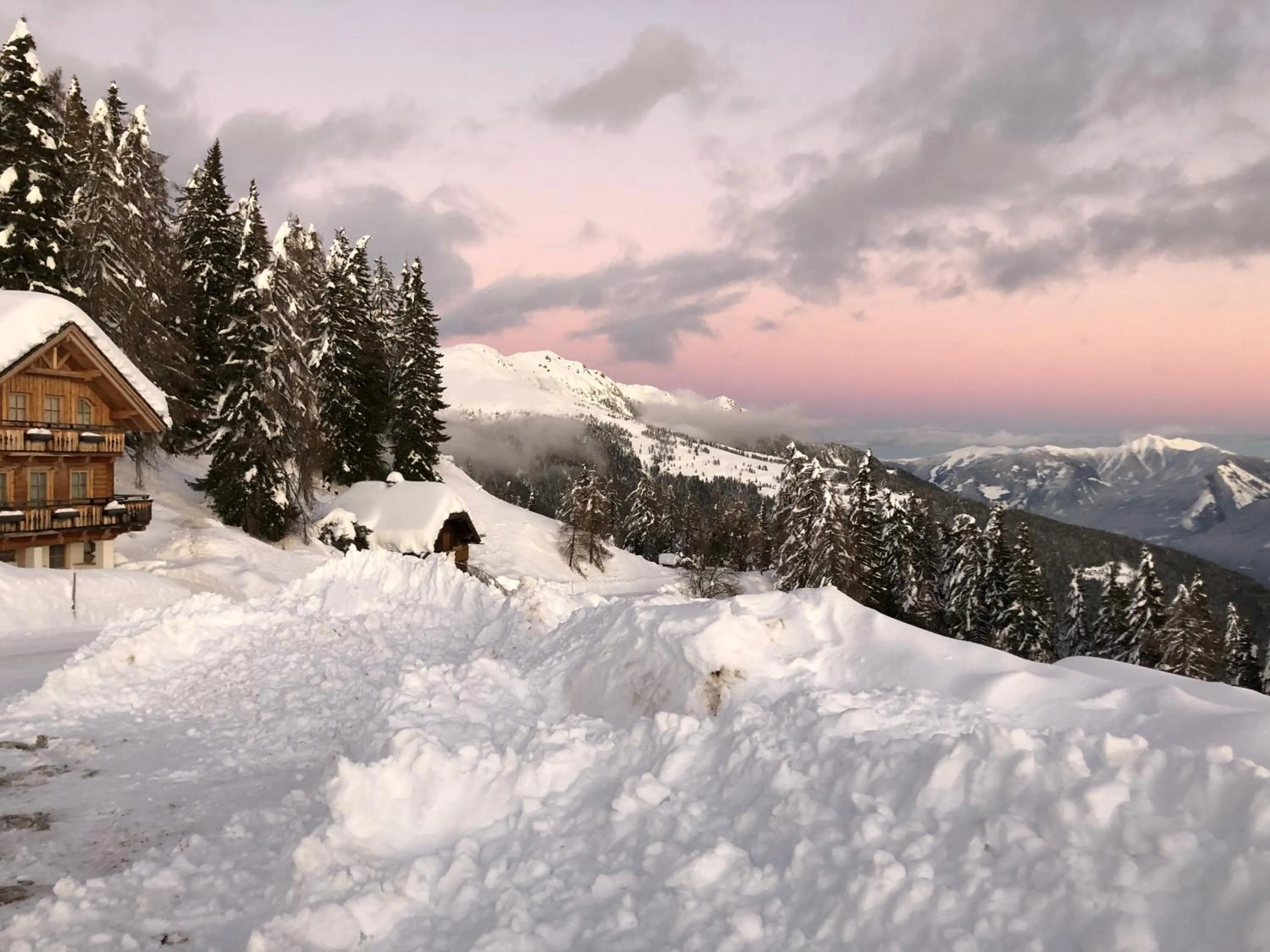 Natural landscape in Hotel Berghof
