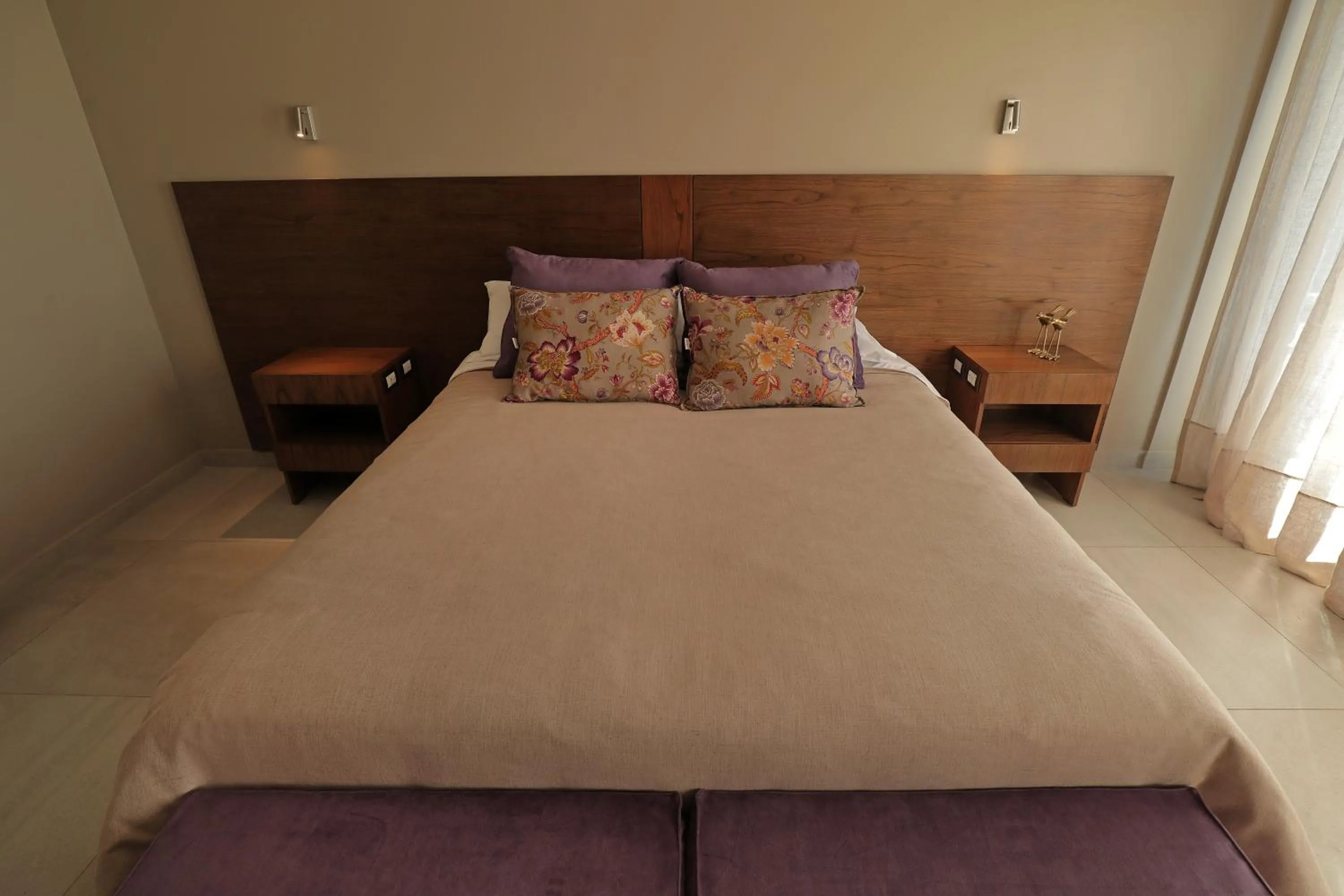 Bed in Gaia Lodge