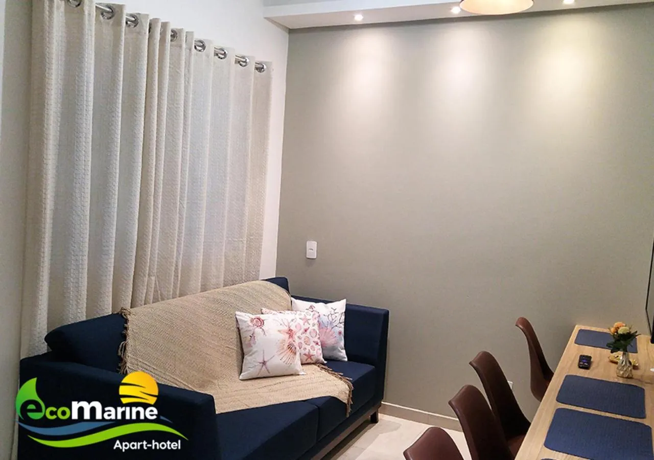 Communal lounge/ TV room in Ecomarine Apart-hotel 800 m Beto Carrero