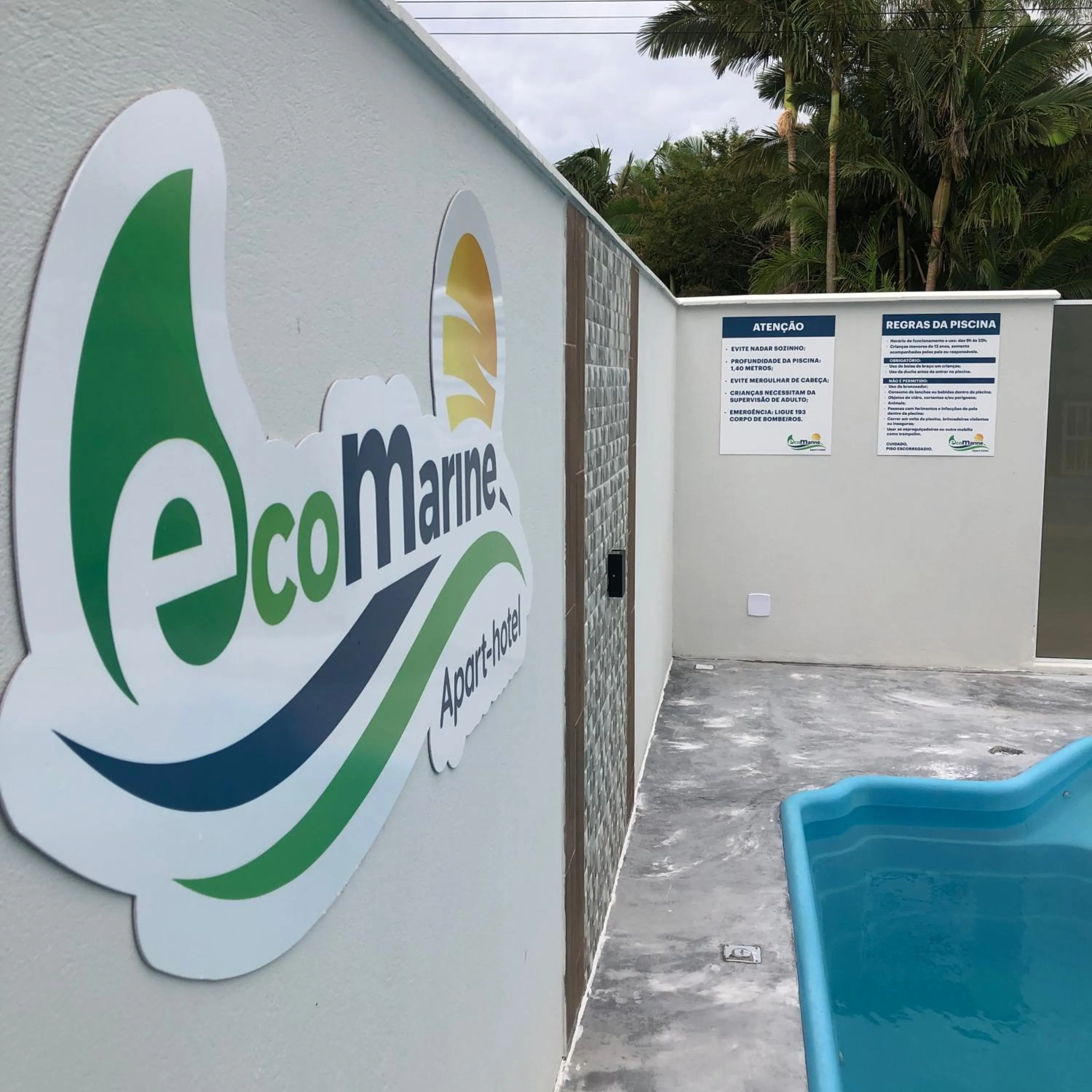 Logo/Certificate/Sign in Ecomarine Apart-hotel 800 m Beto Carrero