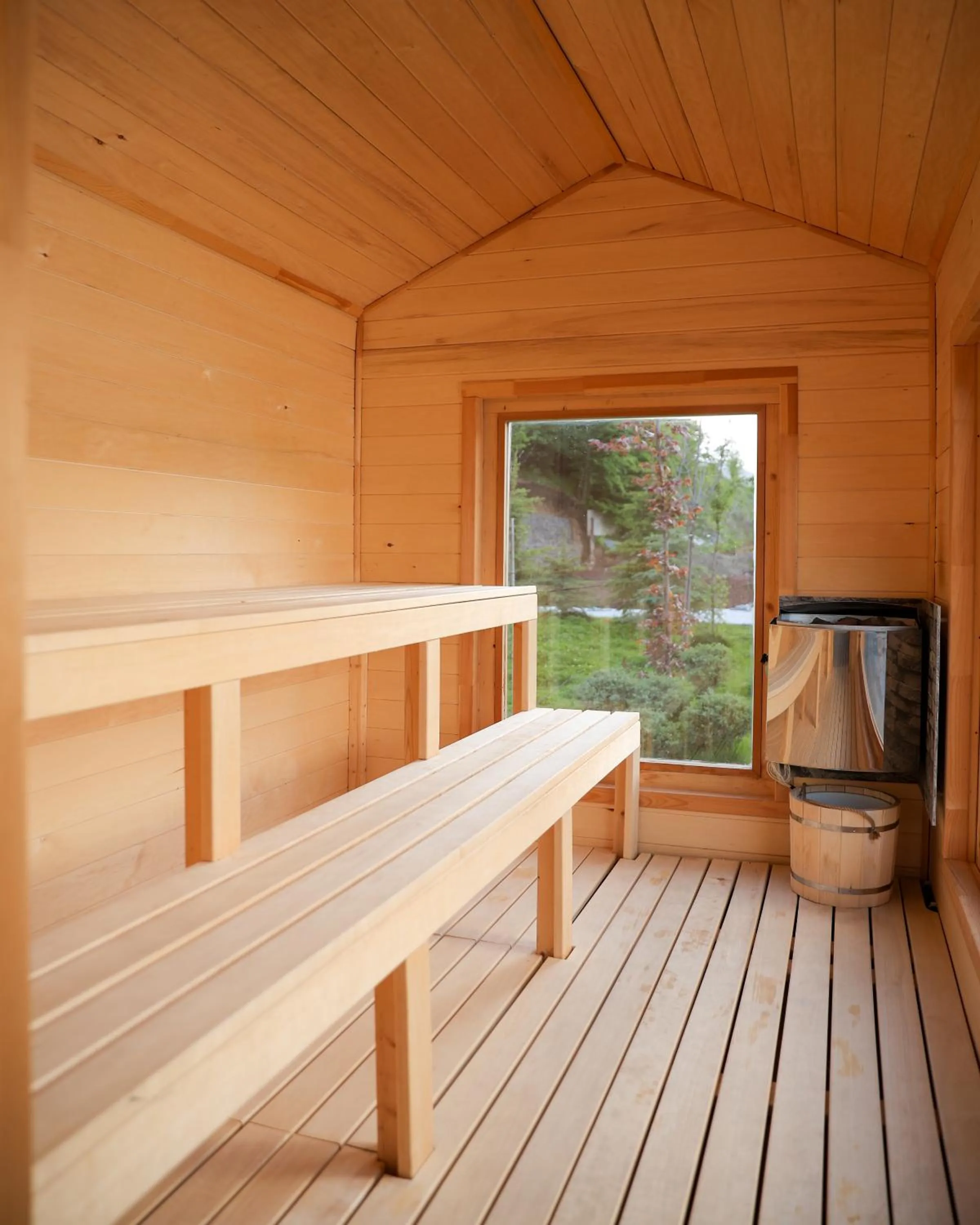 Sauna in Dilijani Tun Hotel & Restaurant