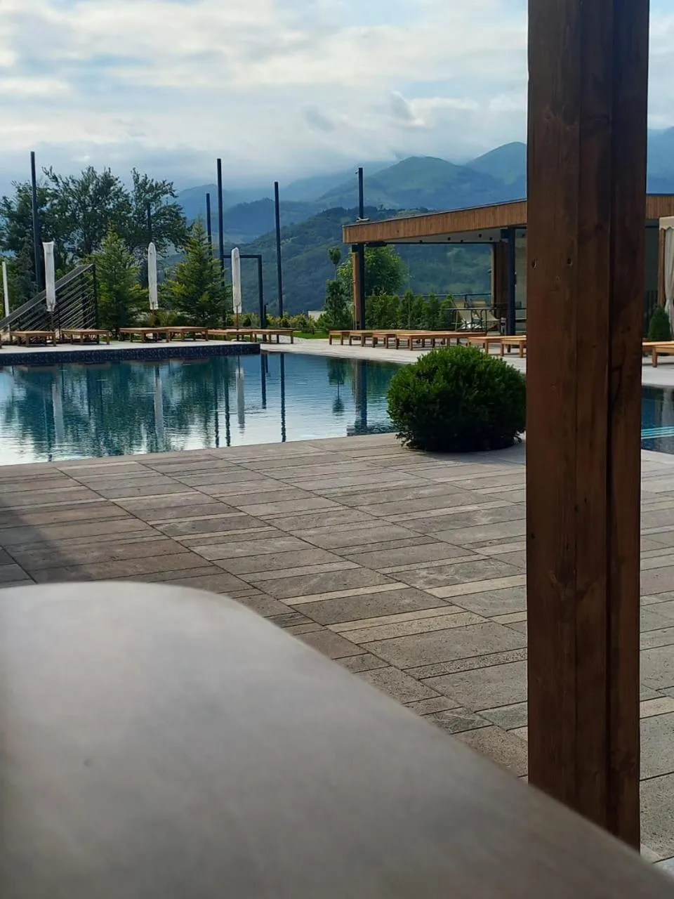 Swimming pool in Dilijani Tun Hotel & Restaurant