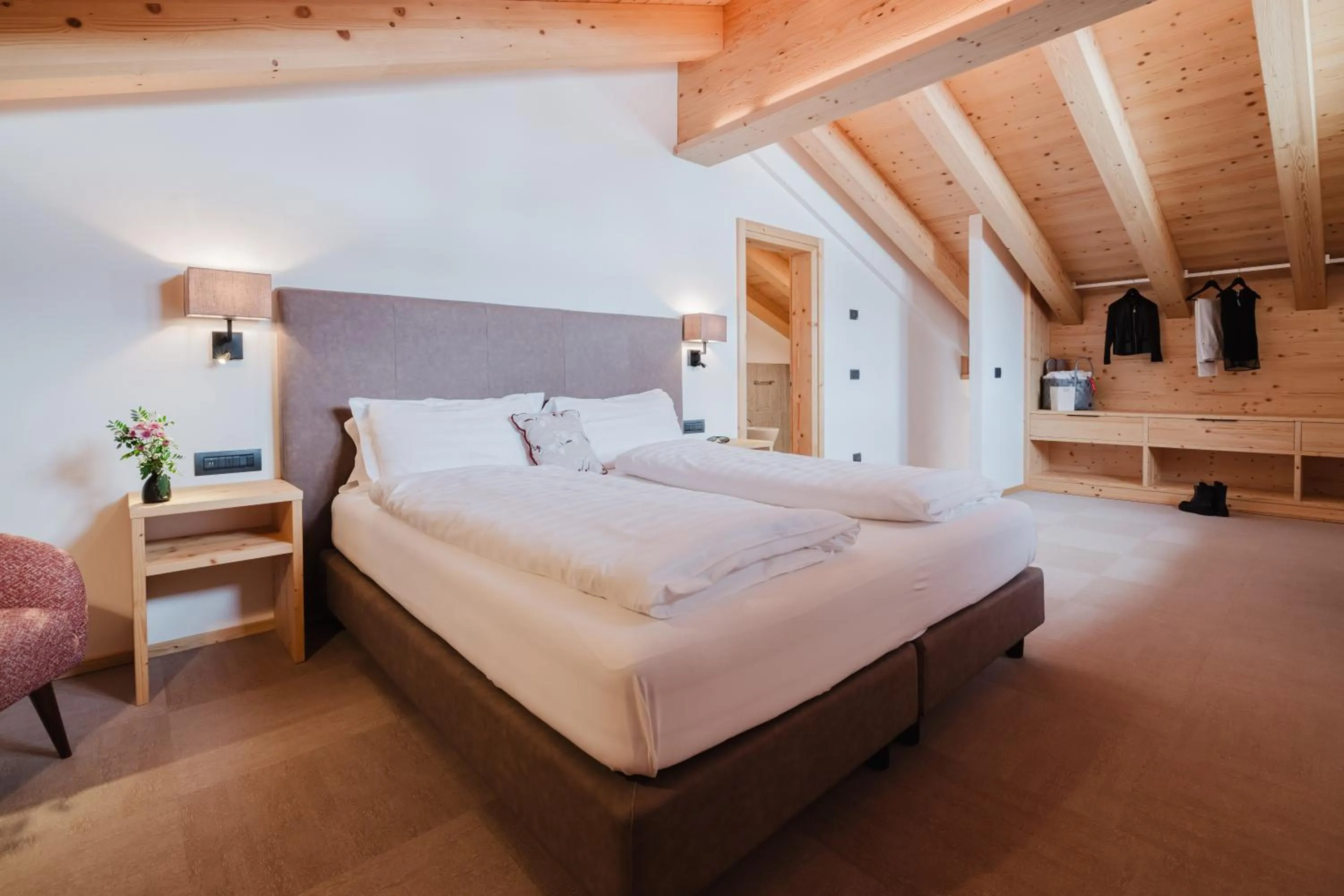 View (from property/room), Bed in Hotel Li Anta Rossa - Adults Only