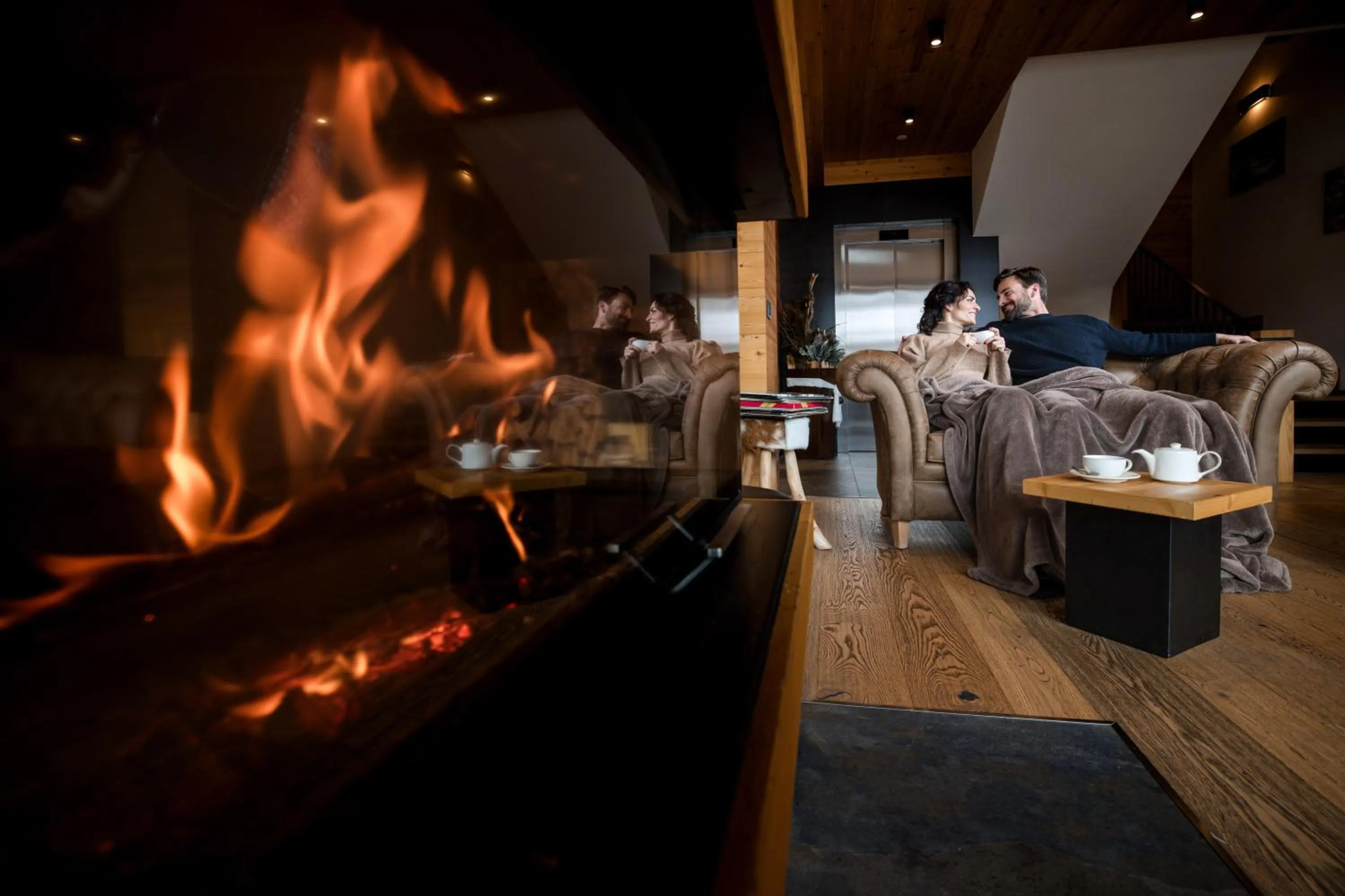 Lounge or bar in Hotel Li Anta Rossa - Adults Only