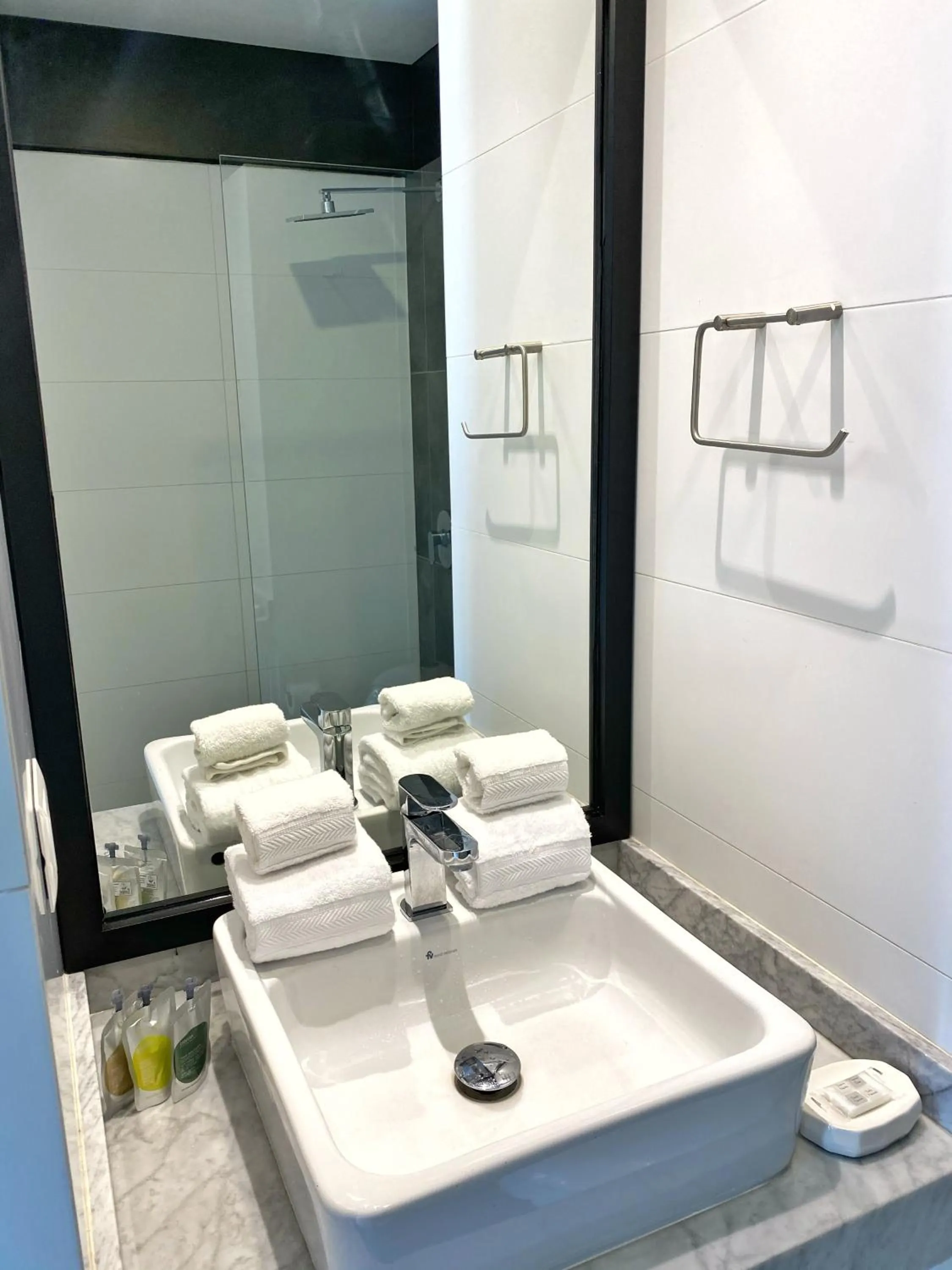 Bathroom in Osma by Wynwood House