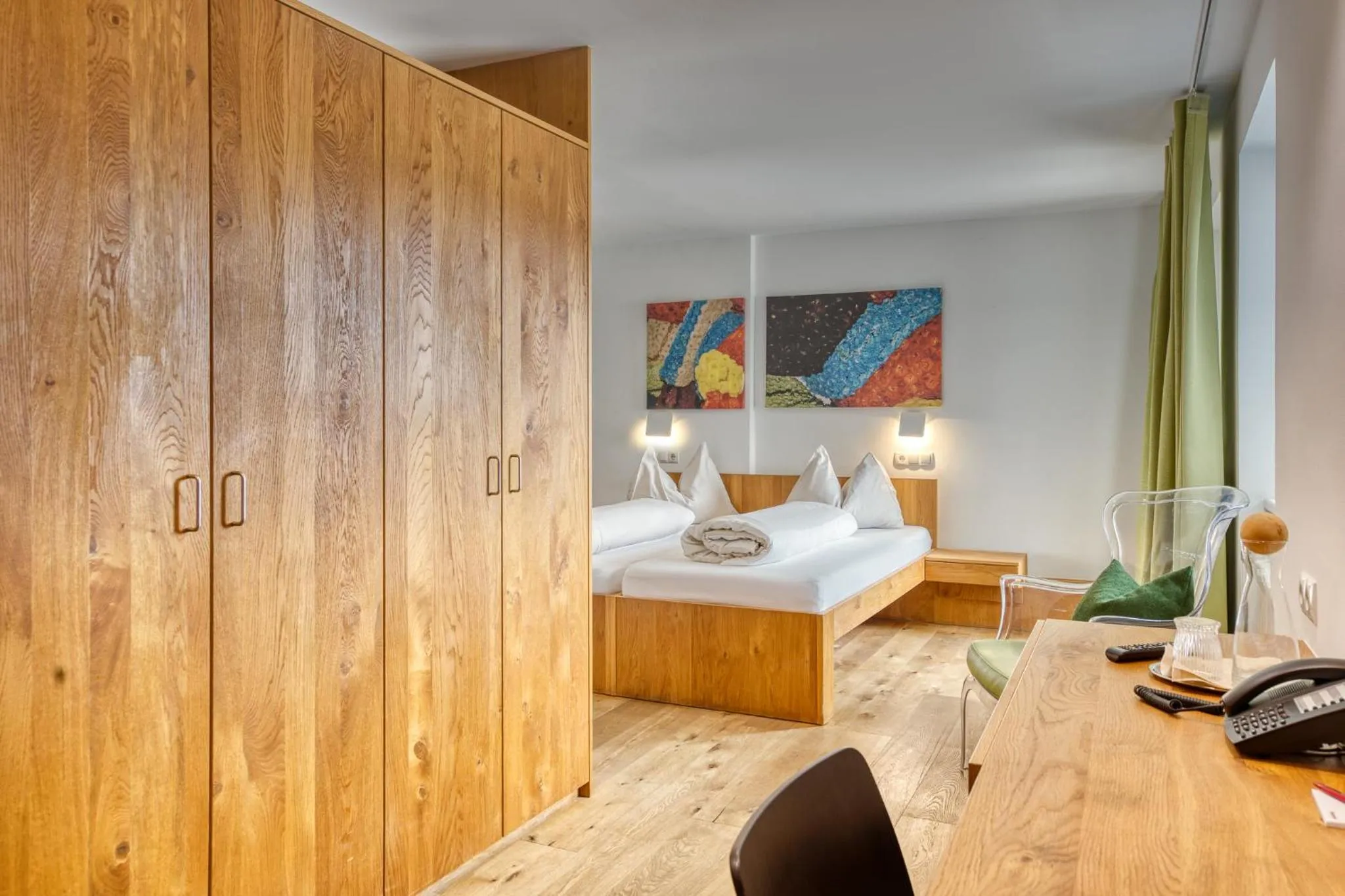 Bedroom, Bed in Hotel Wirtshaus Sattlerwirt