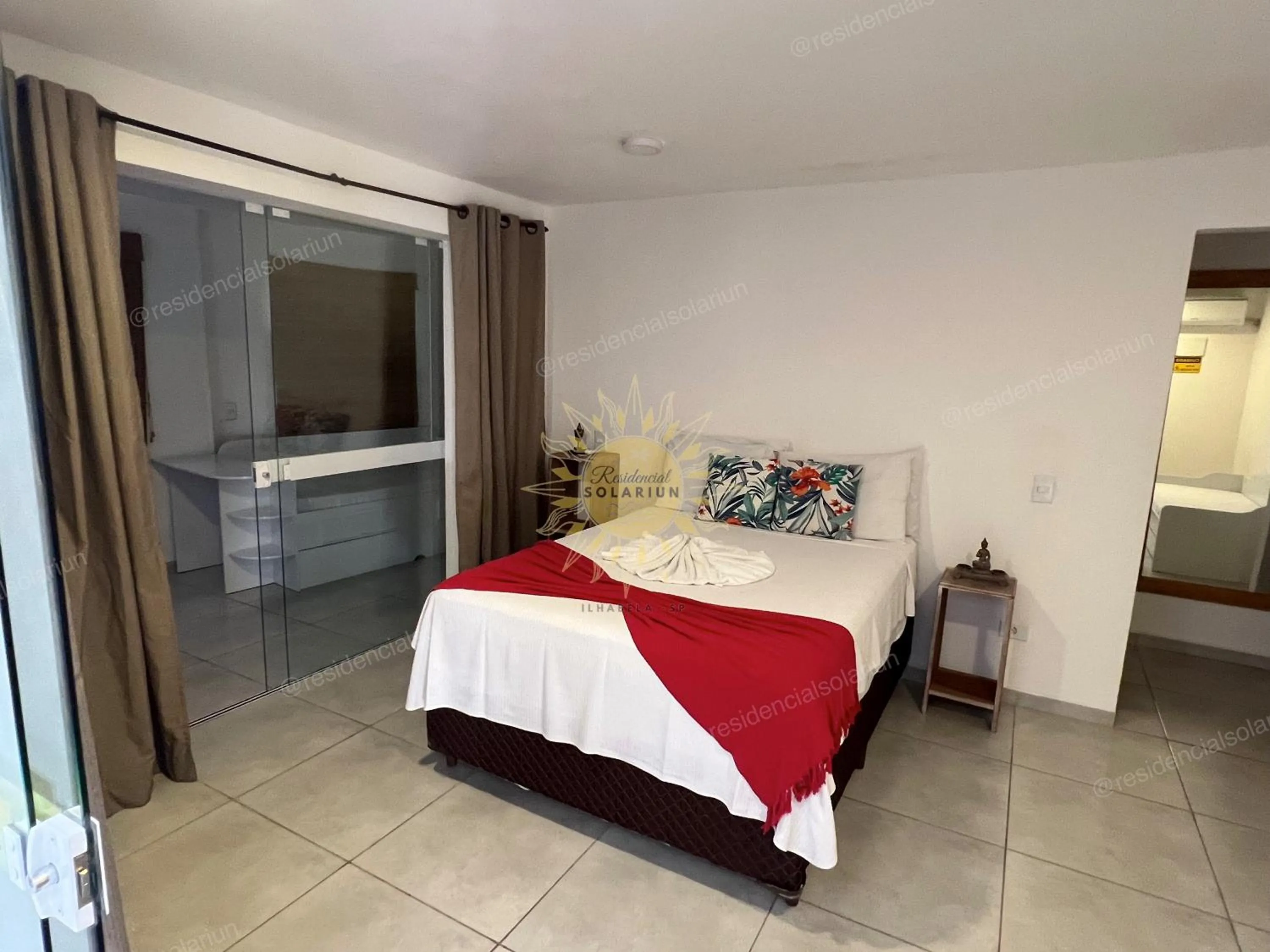 Bed in Residencial Solariun Ilhabela