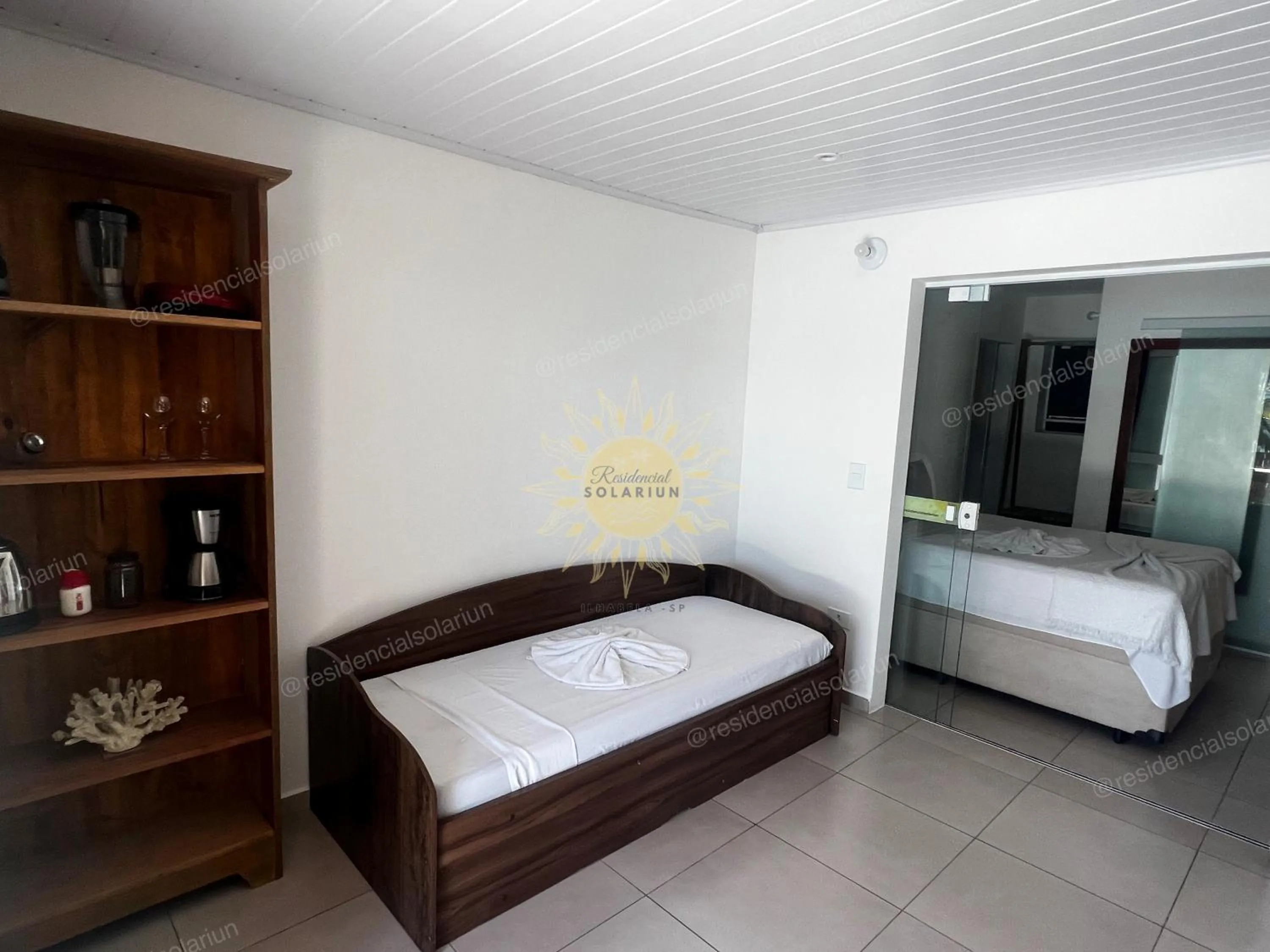 Bed in Residencial Solariun Ilhabela