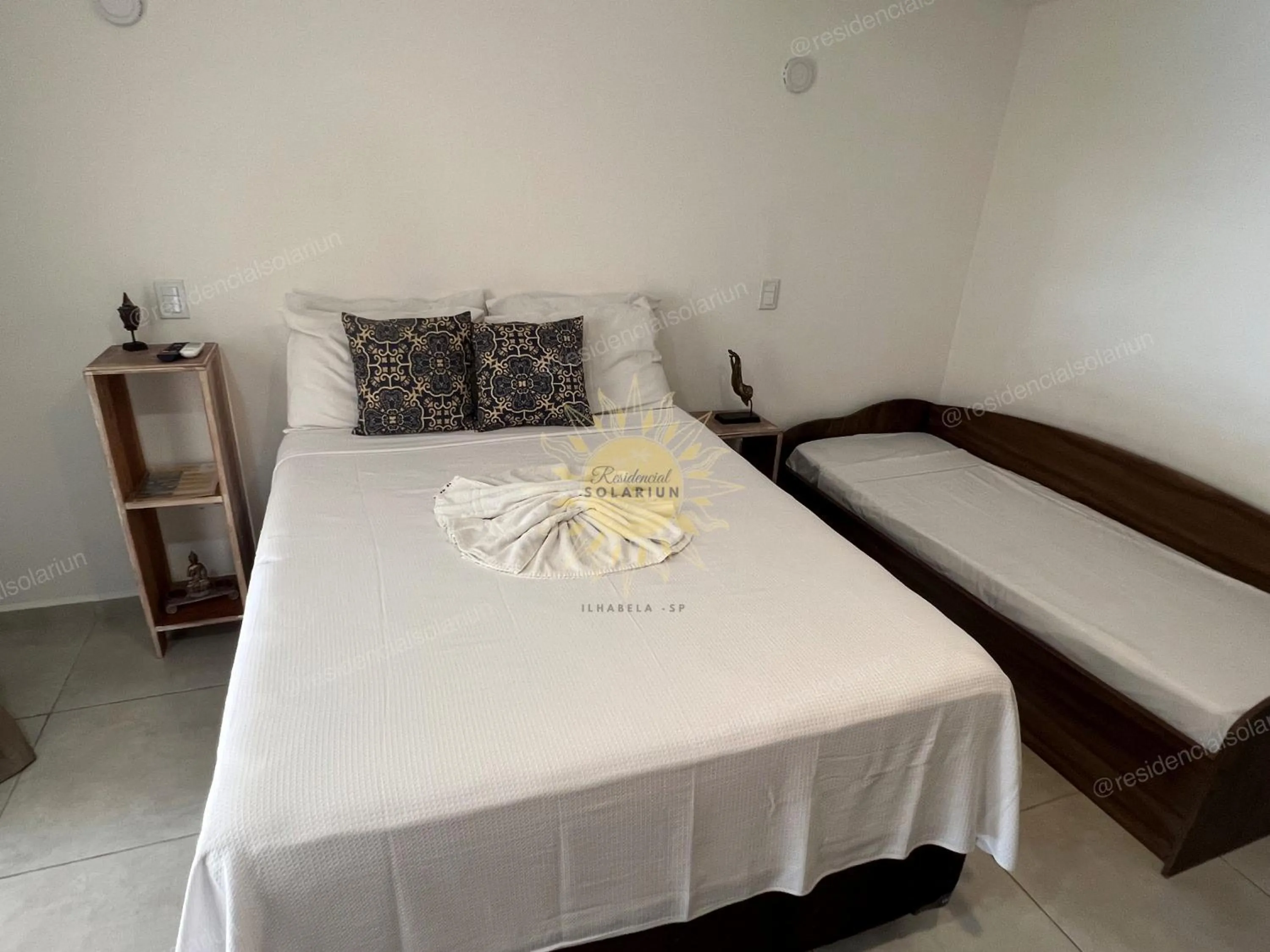 Bed in Residencial Solariun Ilhabela