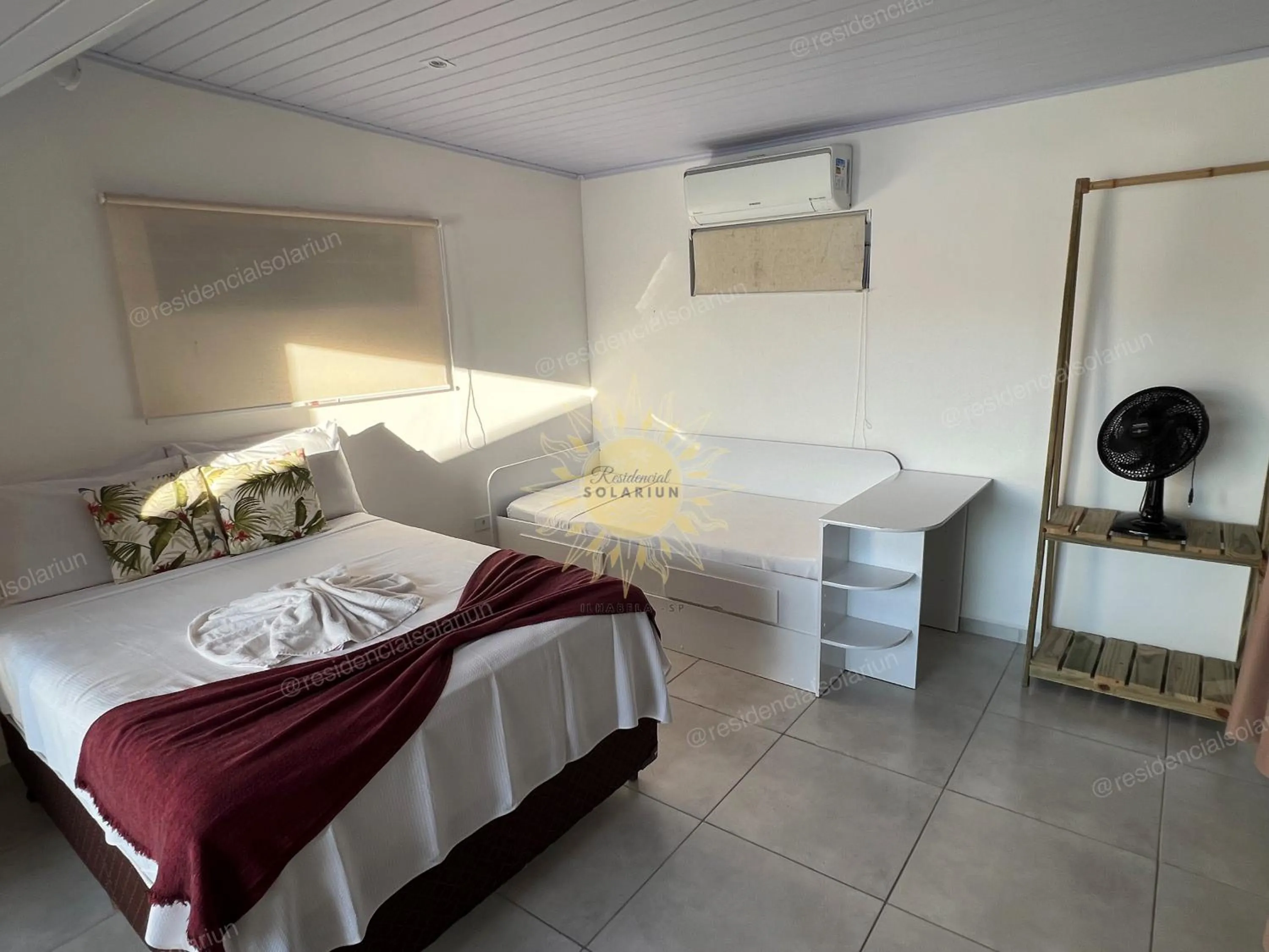 Bed in Residencial Solariun Ilhabela