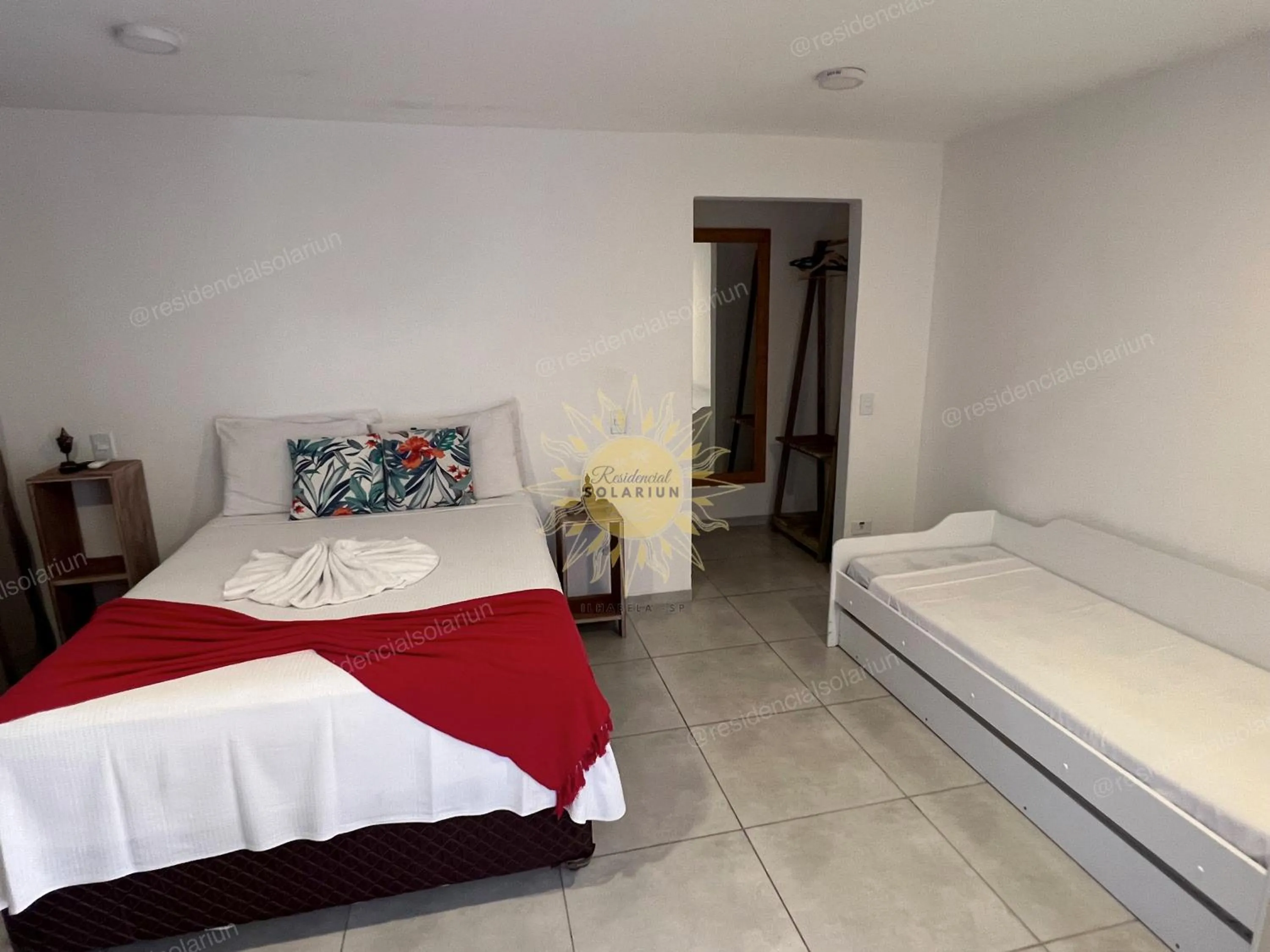 Bed in Residencial Solariun Ilhabela