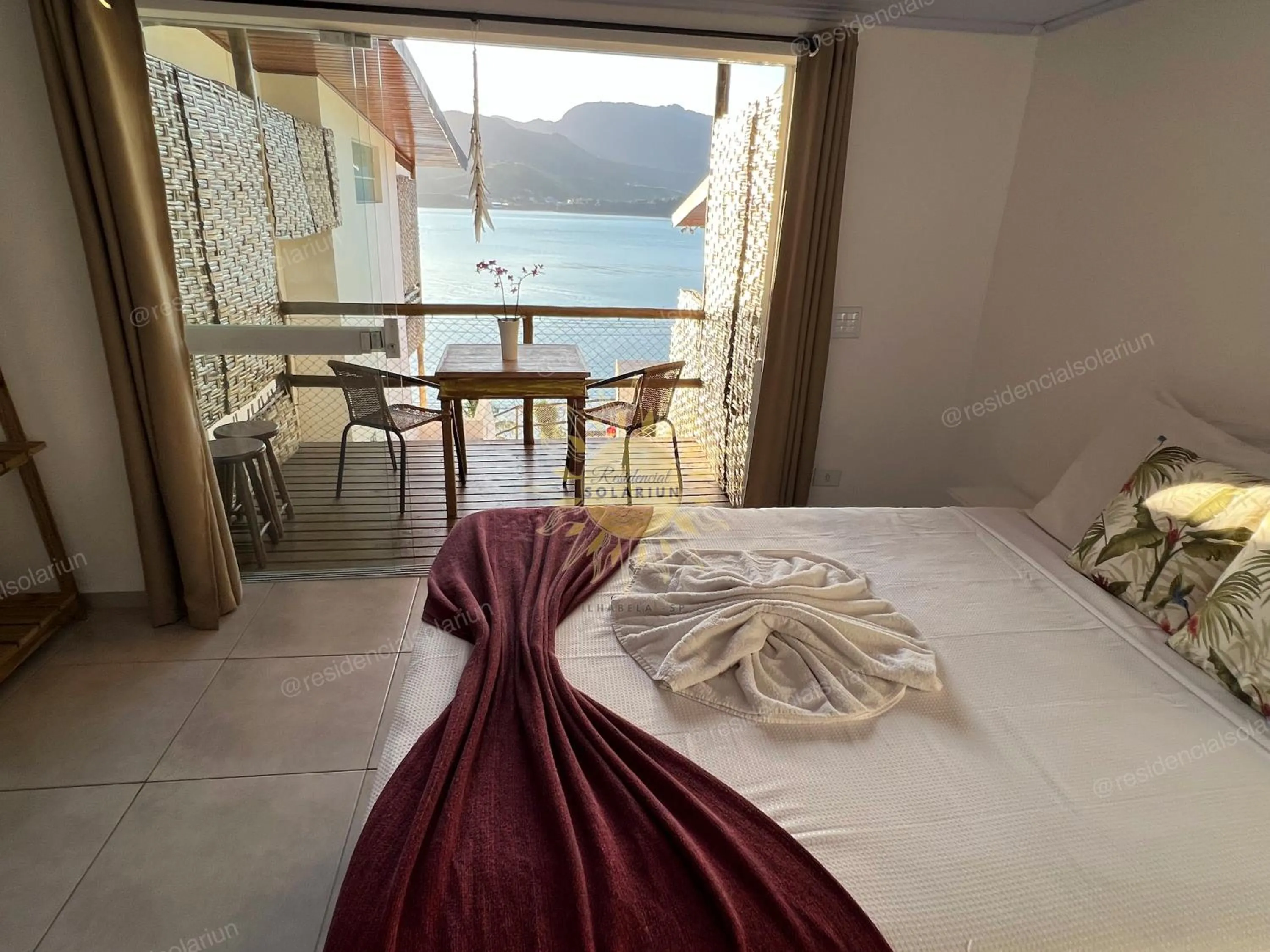 Bed in Residencial Solariun Ilhabela