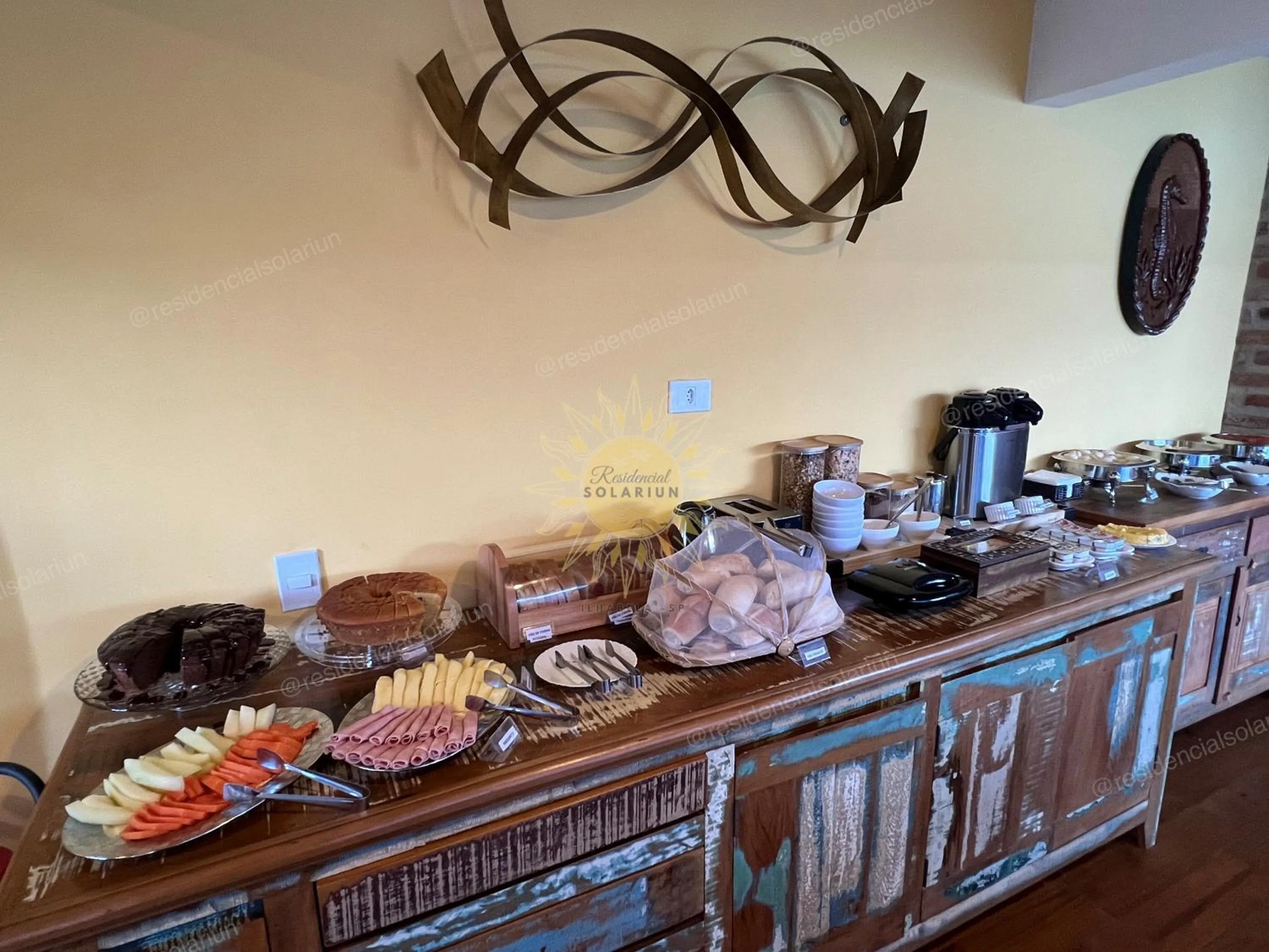 Breakfast in Residencial Solariun Ilhabela