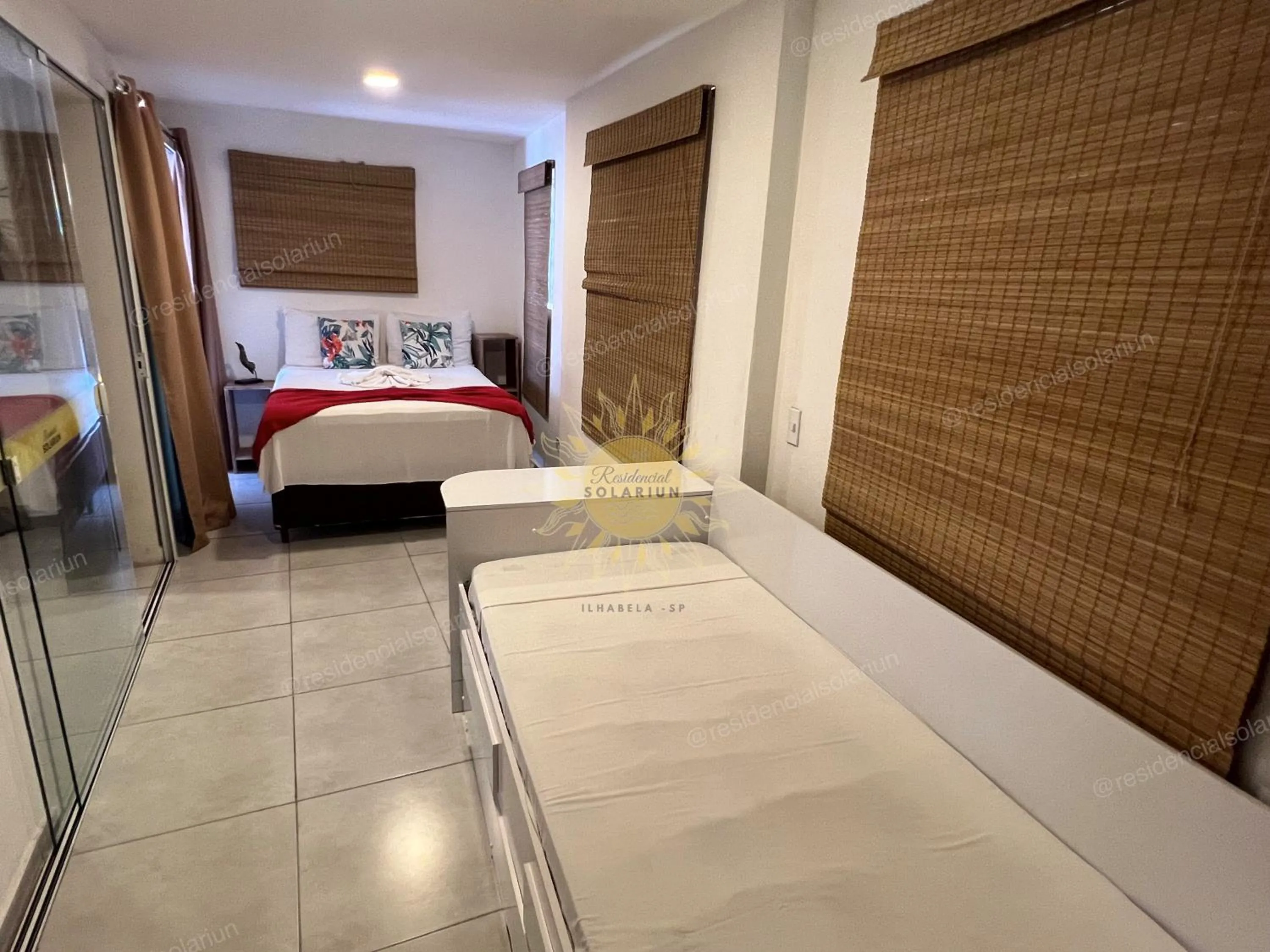 Bed in Residencial Solariun Ilhabela