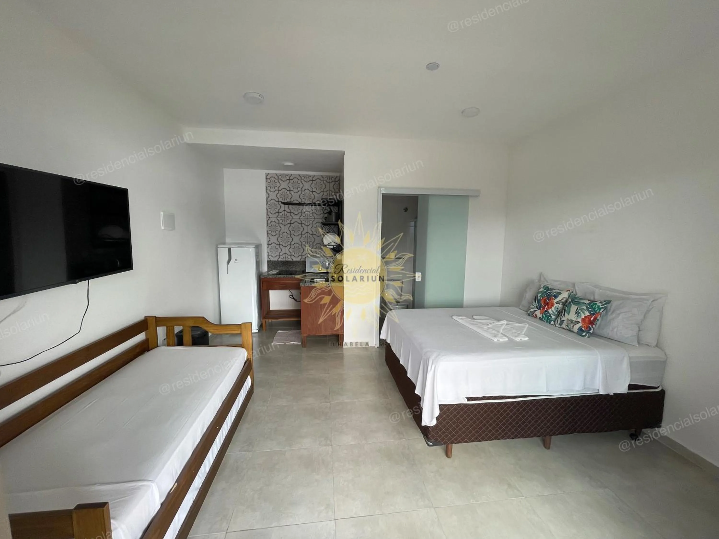 Bed in Residencial Solariun Ilhabela