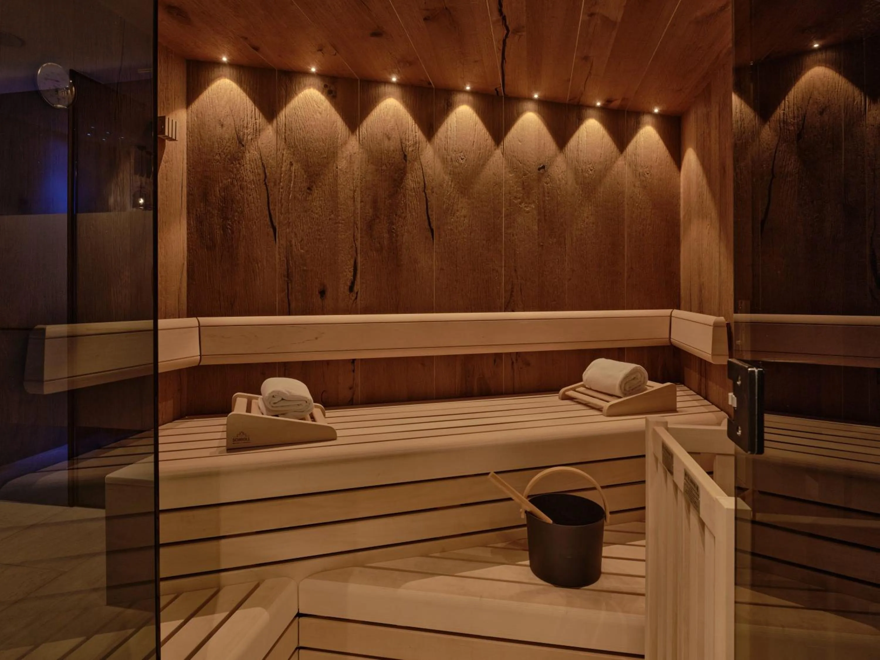 Sauna in DAS EDELWEISS - Salzburg Mountain Resort