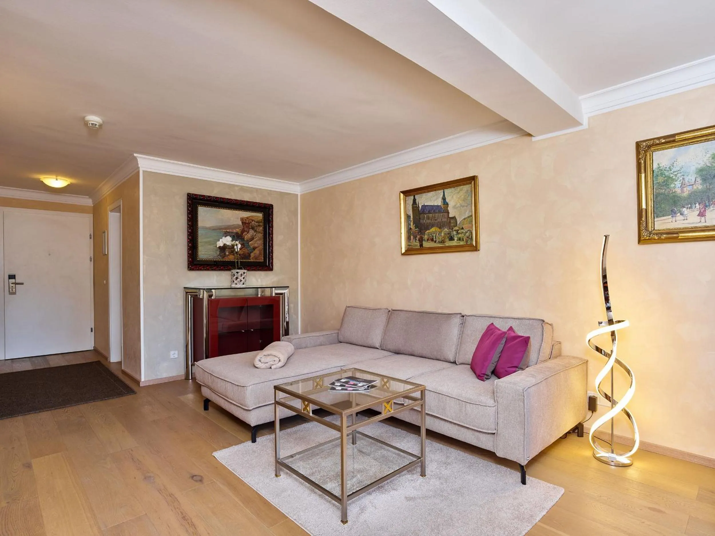 Living room in A-VITA Viktoria & A-VITA living luxury apartments