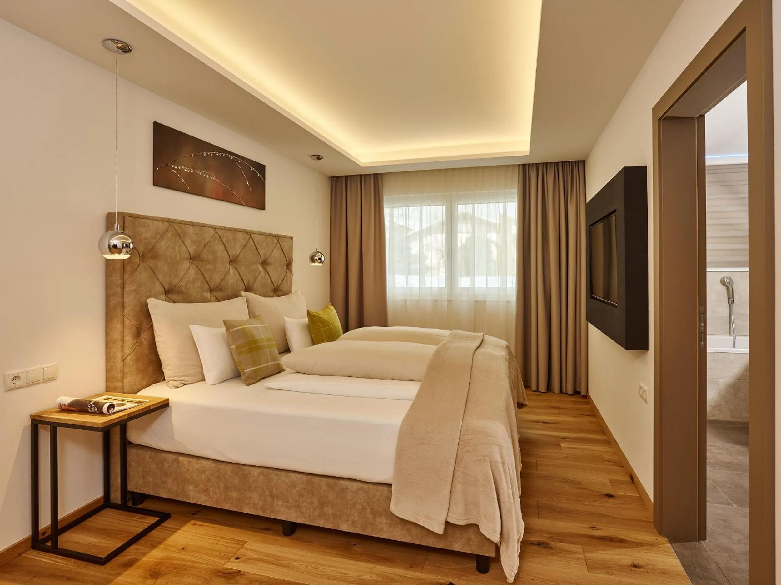 Bedroom, Bed in A-VITA Viktoria & A-VITA living luxury apartments