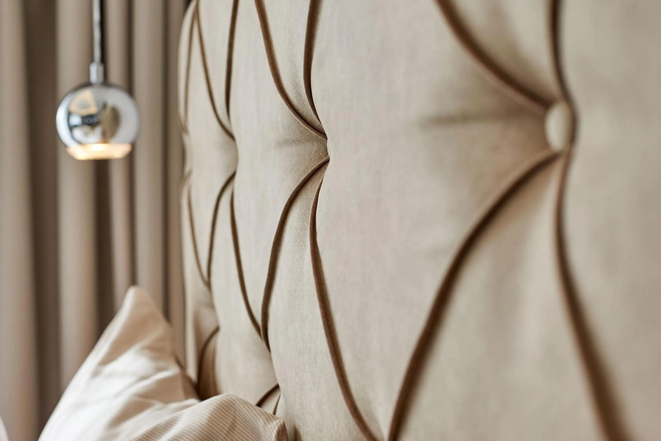 Decorative detail, Bed in A-VITA Viktoria & A-VITA living luxury apartments