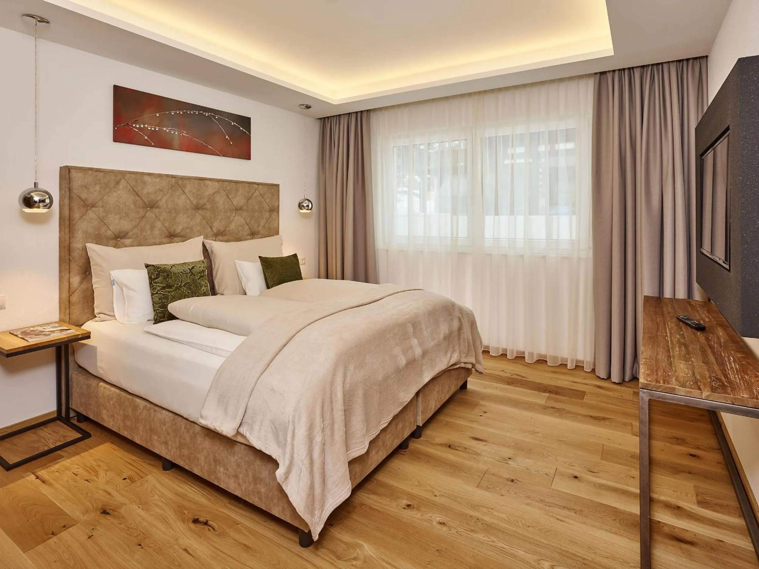 Bedroom, Bed in A-VITA Viktoria & A-VITA living luxury apartments