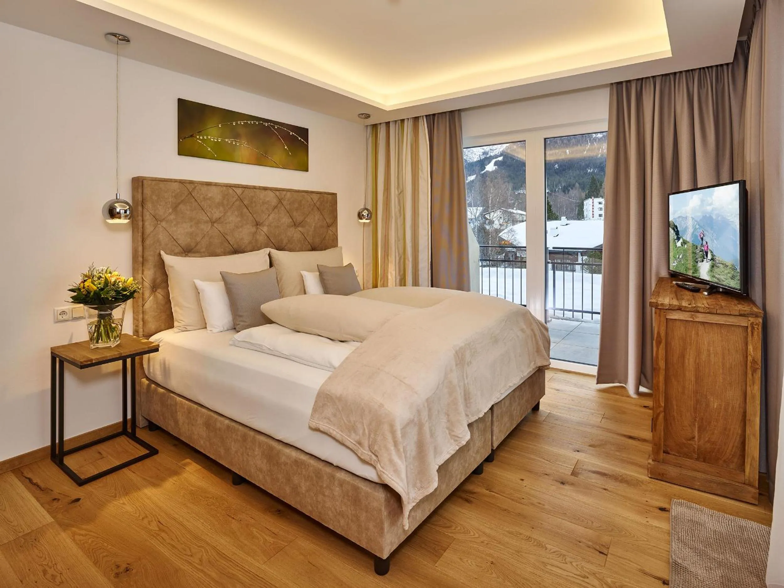 Bedroom, Bed in A-VITA Viktoria & A-VITA living luxury apartments