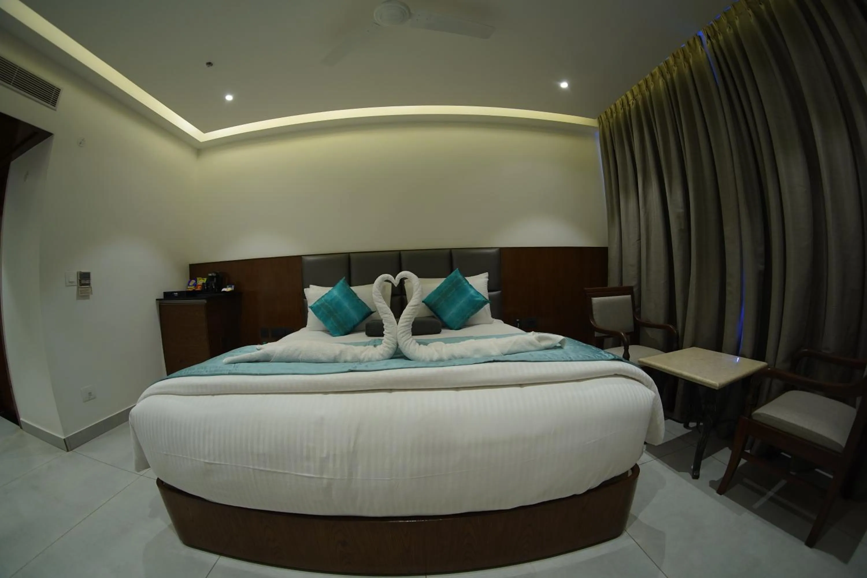 Bed in Kyriad Vajram Guntur