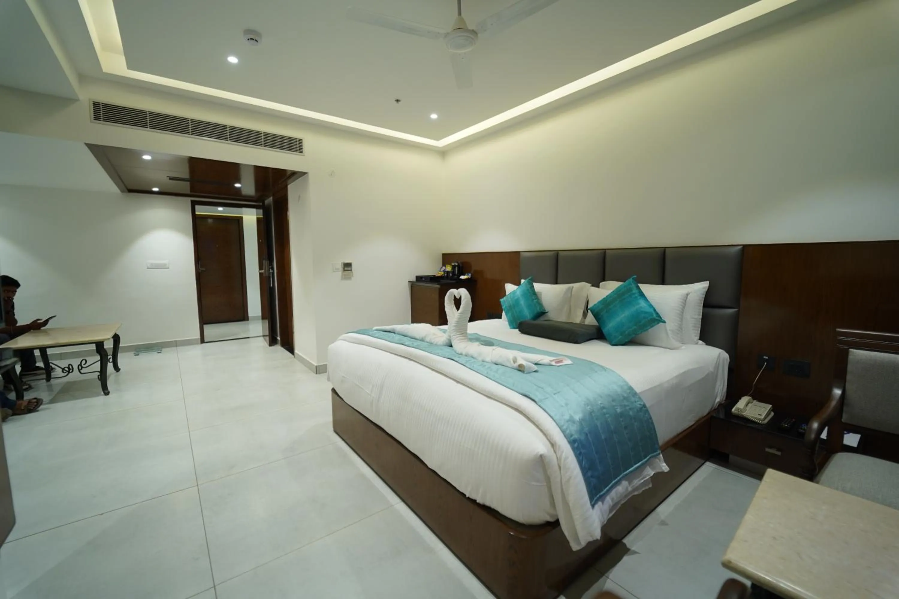 Bed in Kyriad Vajram Guntur