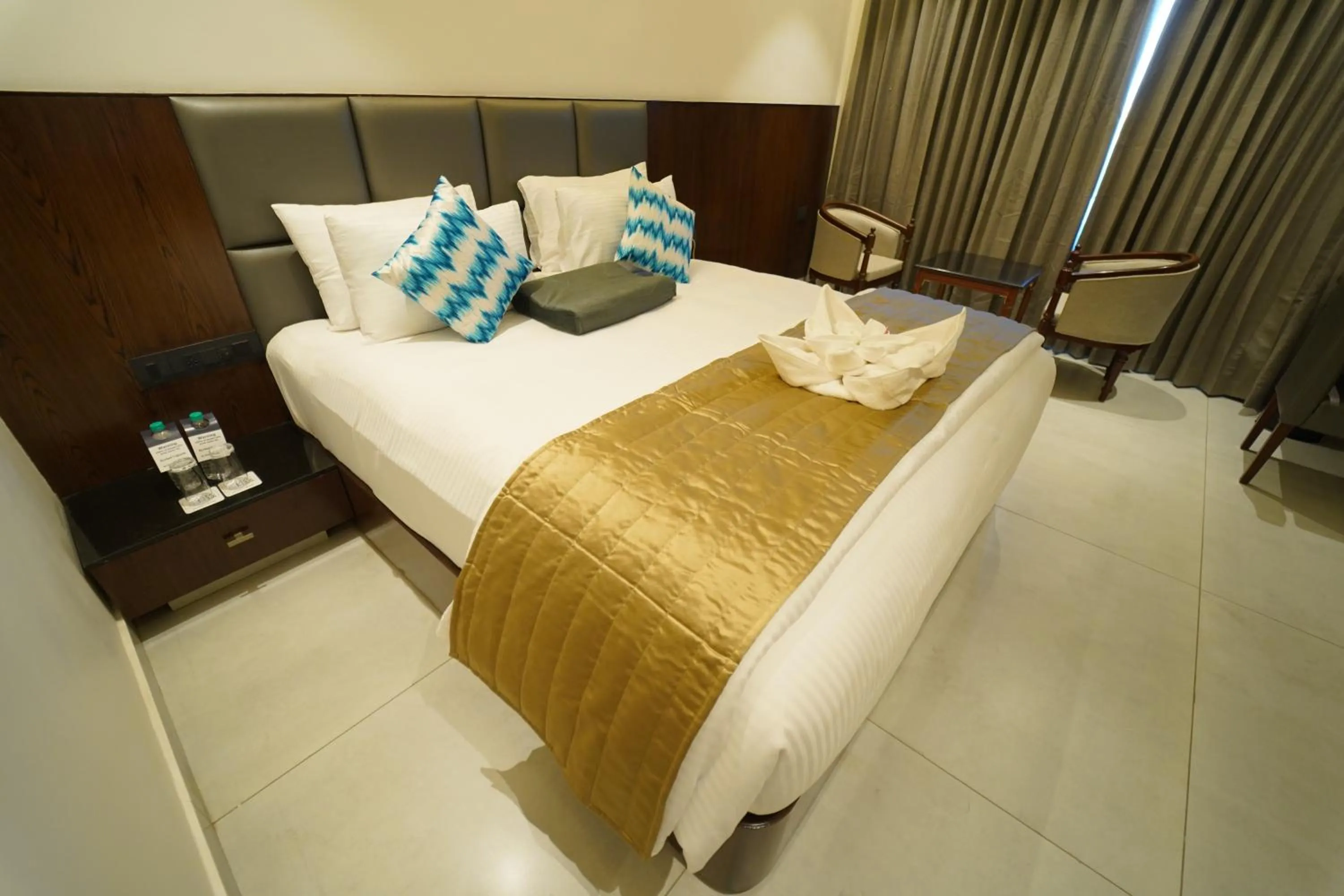 Bed in Kyriad Vajram Guntur