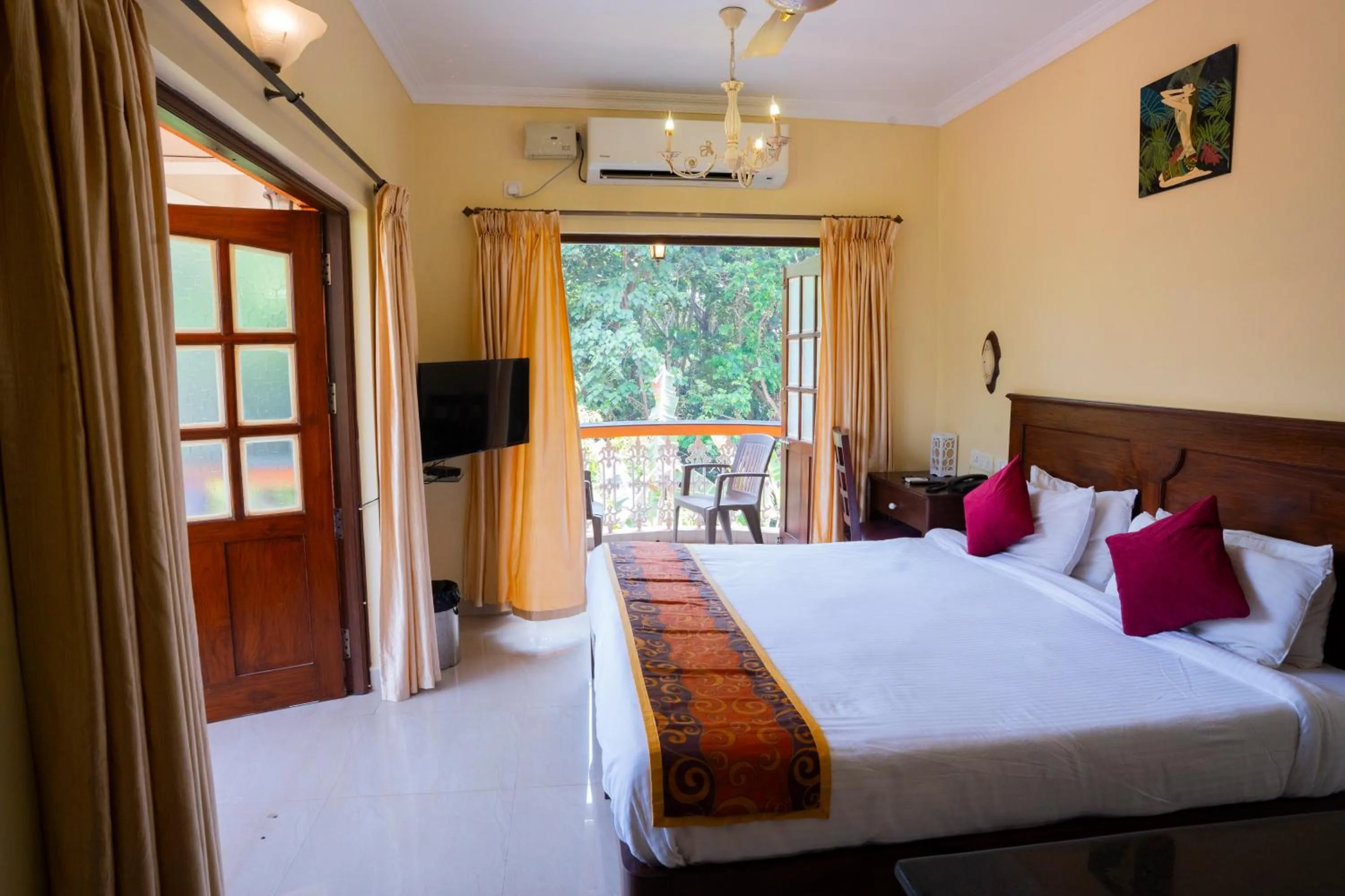 Bed in Resort Palmeiras Dourado