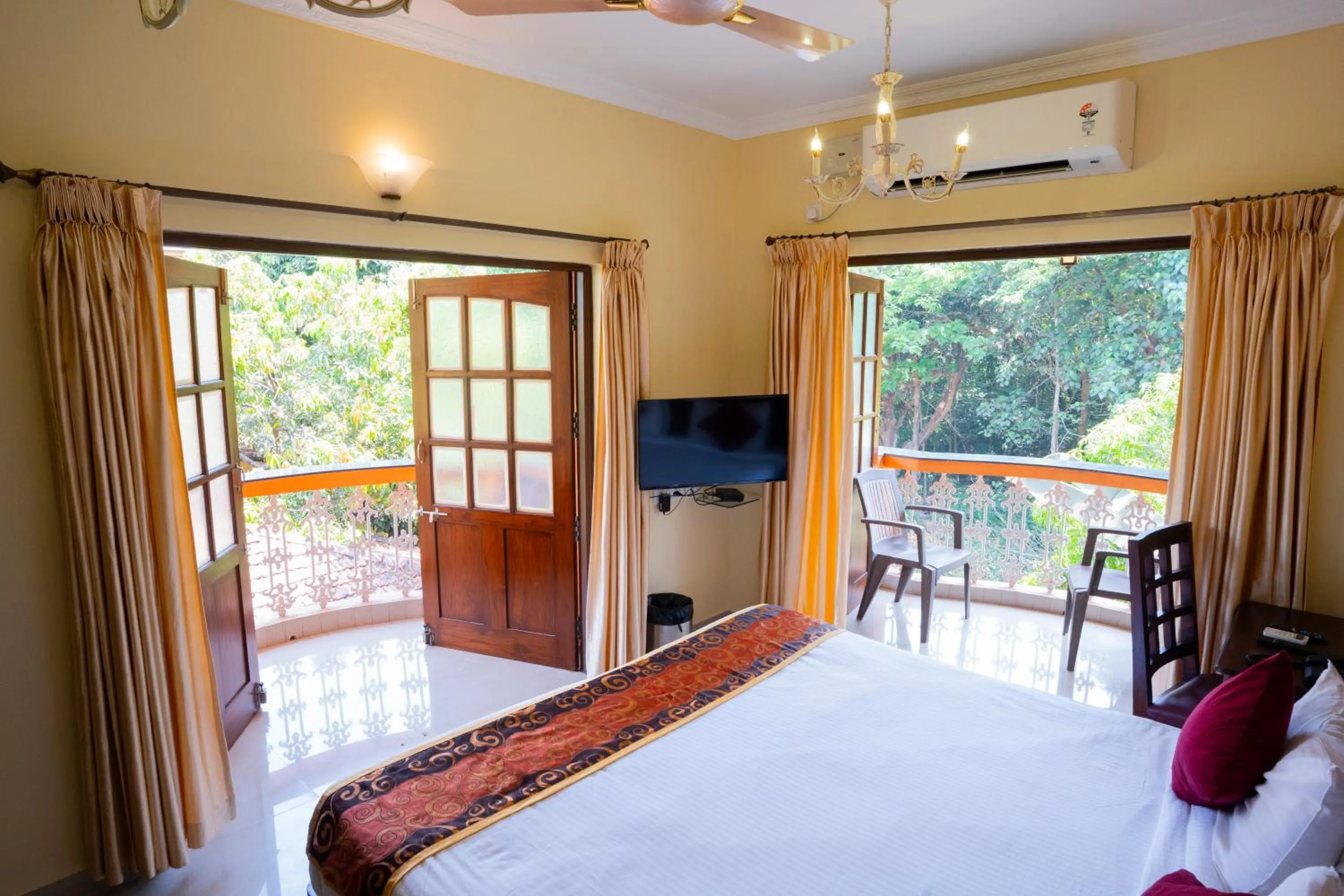 Bed in Resort Palmeiras Dourado