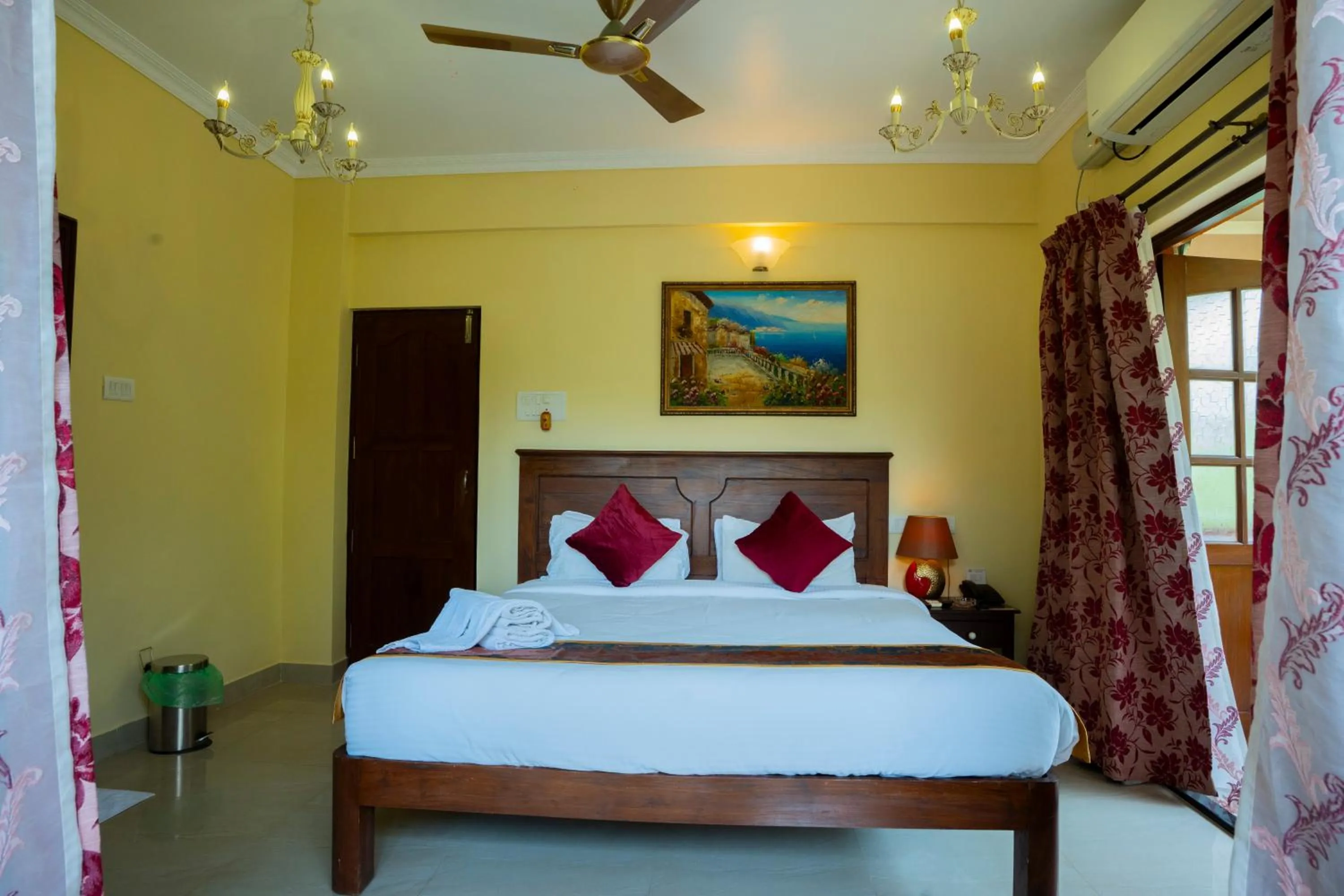 Bed in Resort Palmeiras Dourado