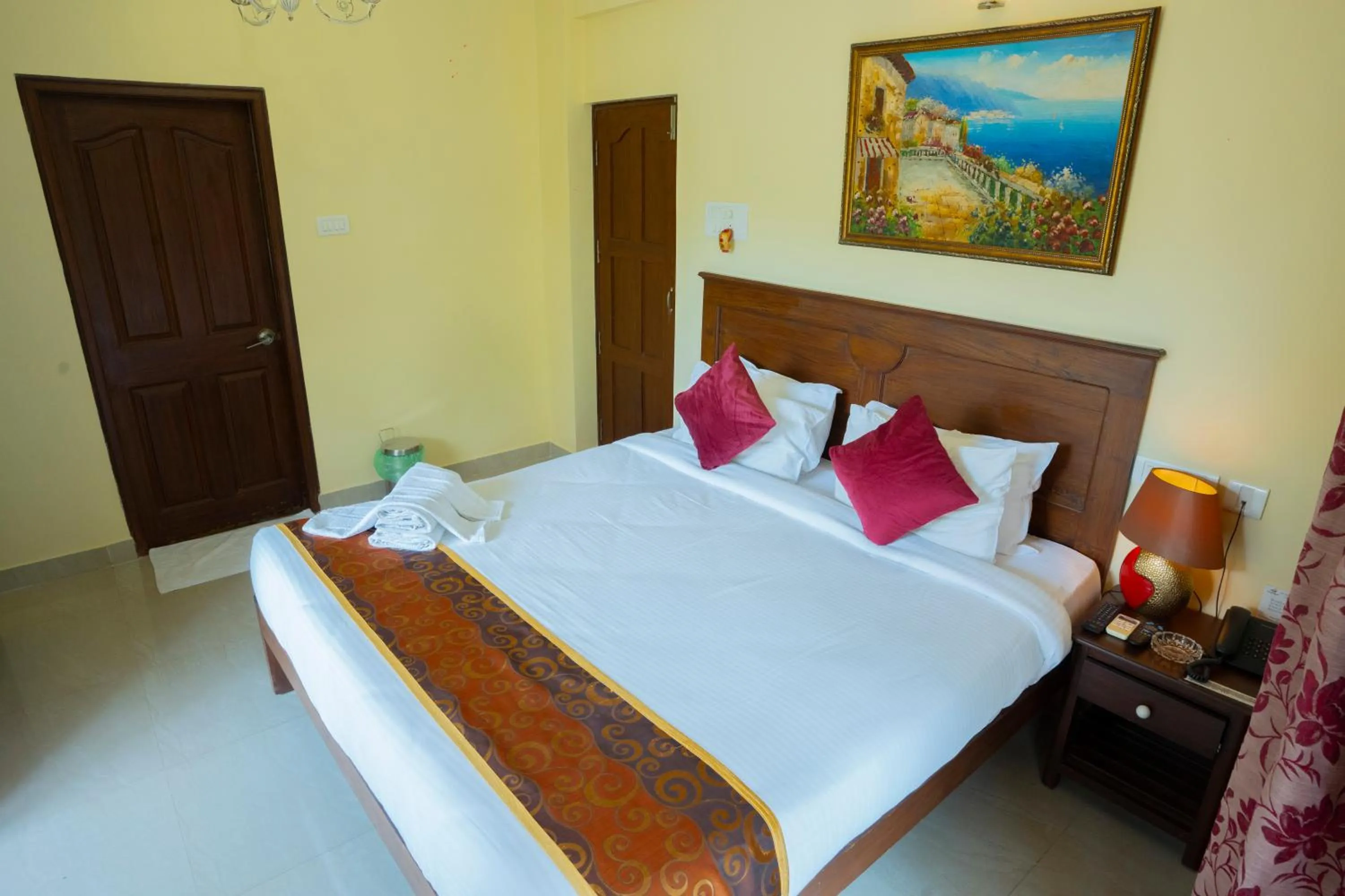 Bedroom, Bed in Resort Palmeiras Dourado