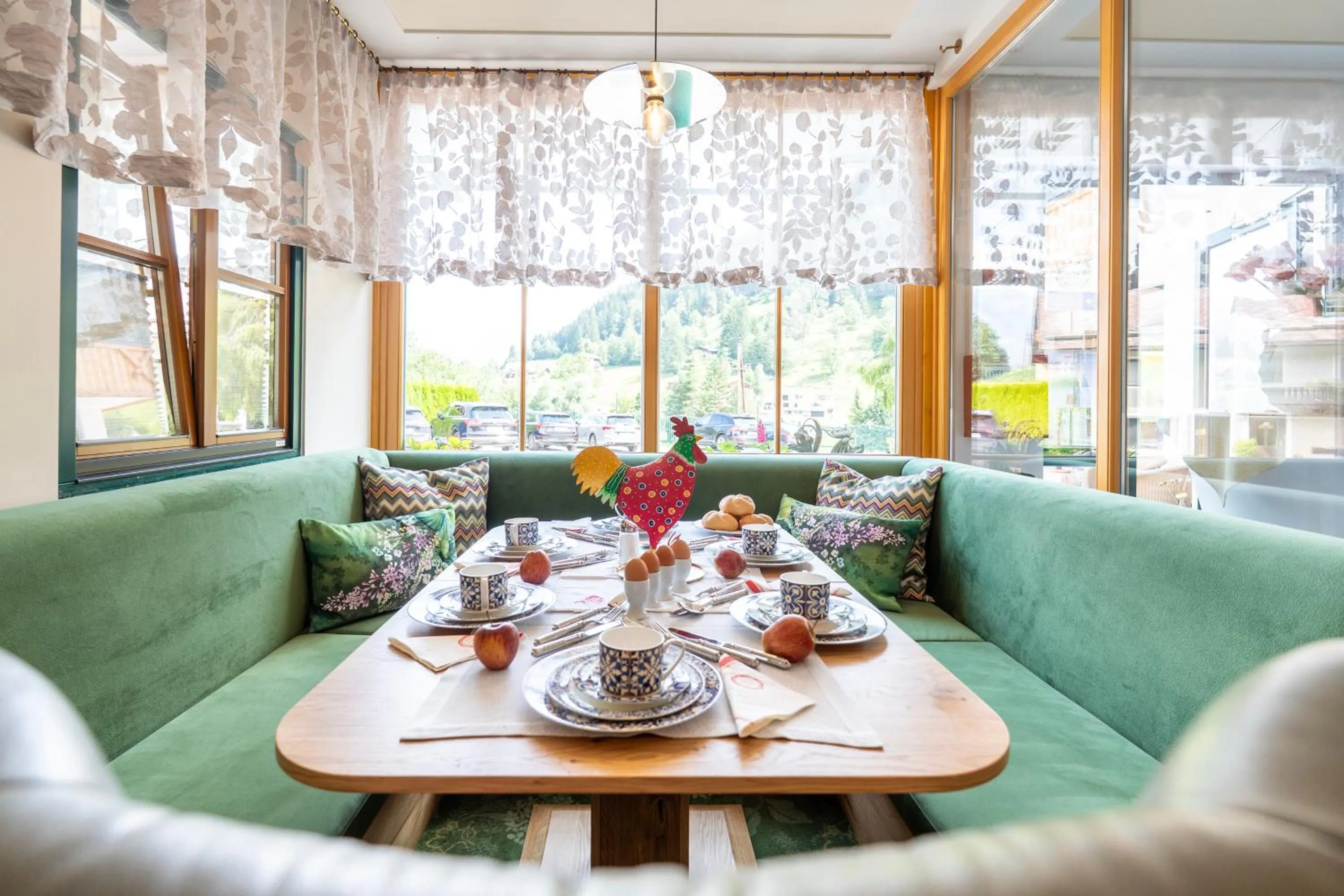 Seating area in Hotel Vitaler Landauerhof