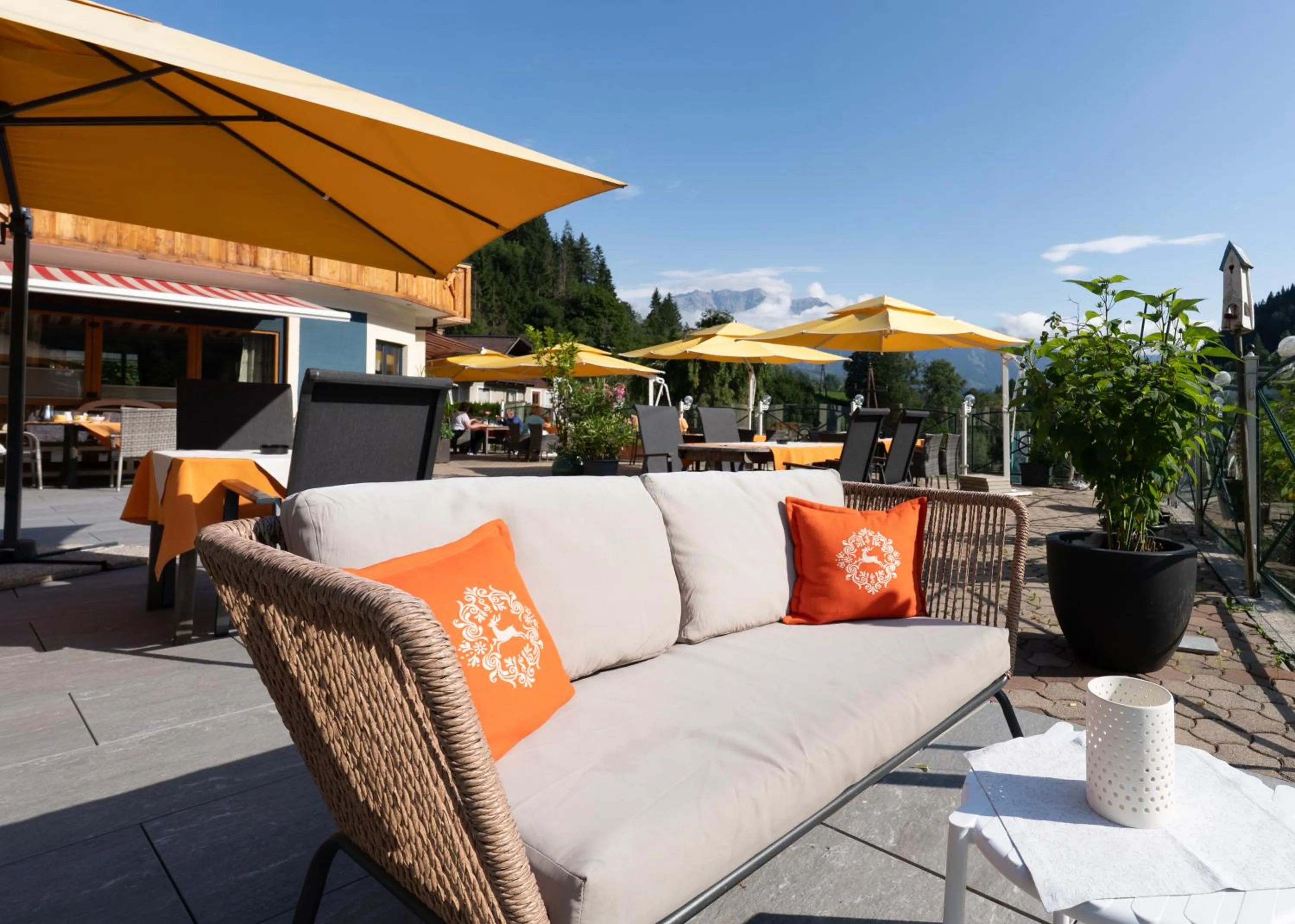 Balcony/Terrace in Hotel Vitaler Landauerhof