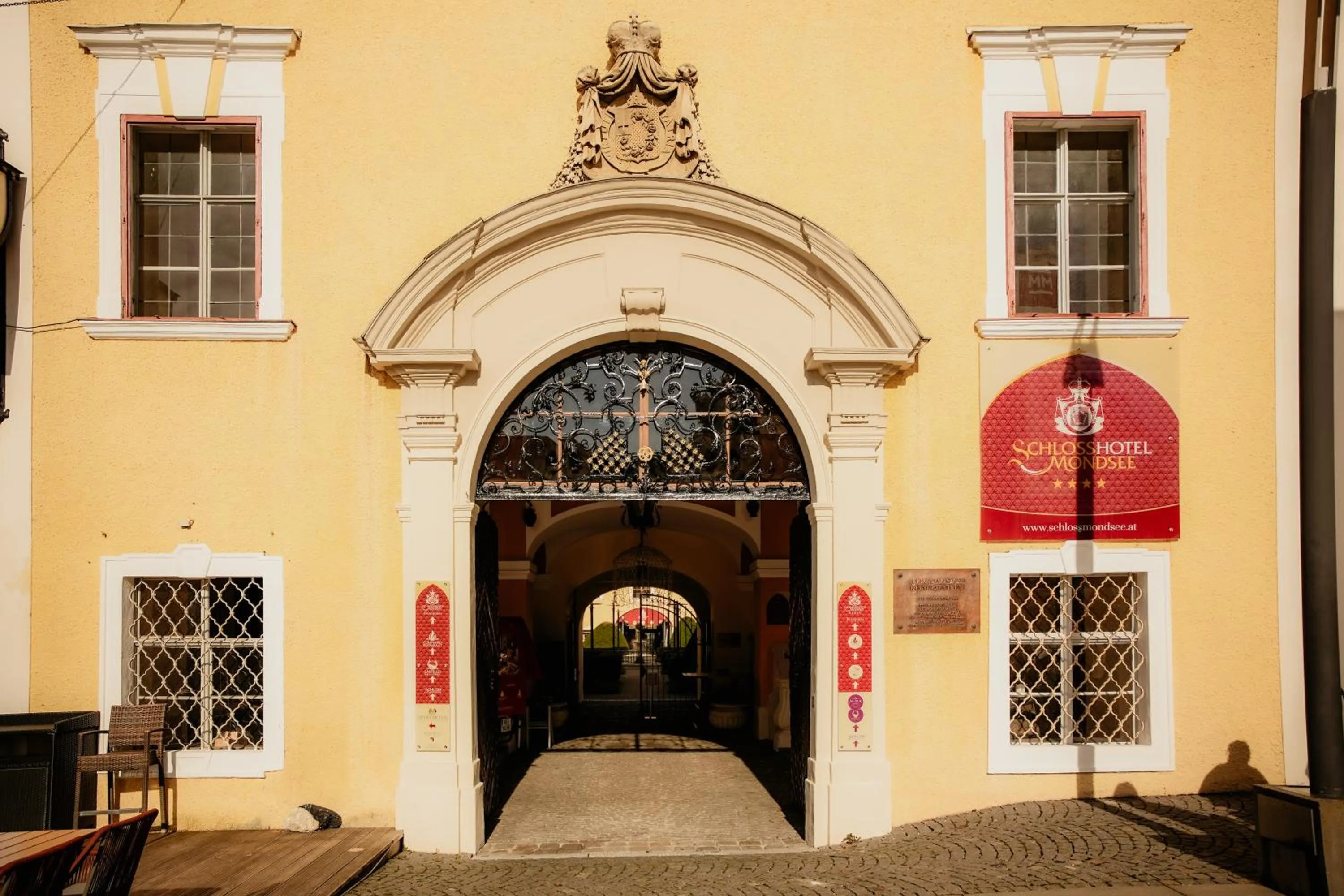 Property building in Schlosshotel Mondsee