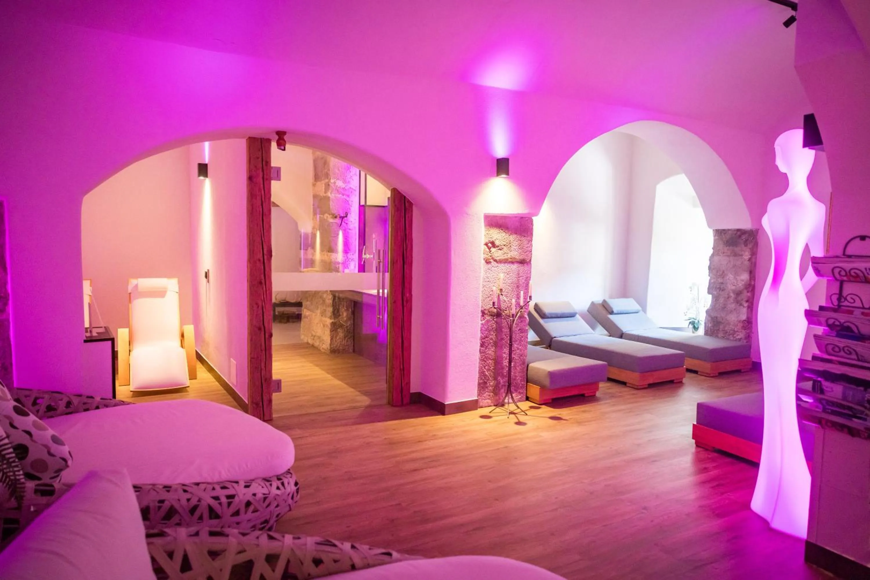 Spa and wellness centre/facilities, Bed in Schlosshotel Mondsee