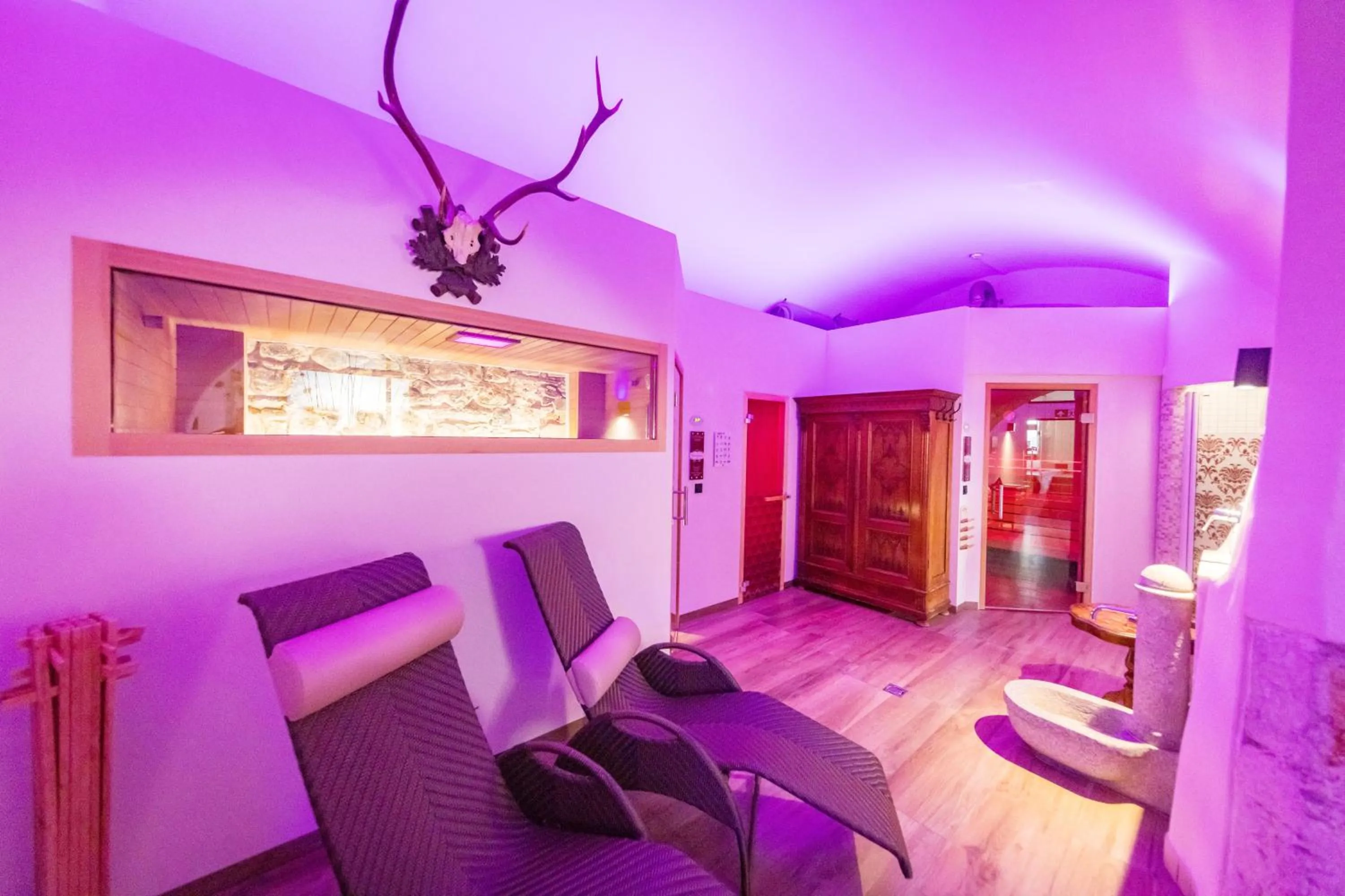 Sauna in Schlosshotel Mondsee