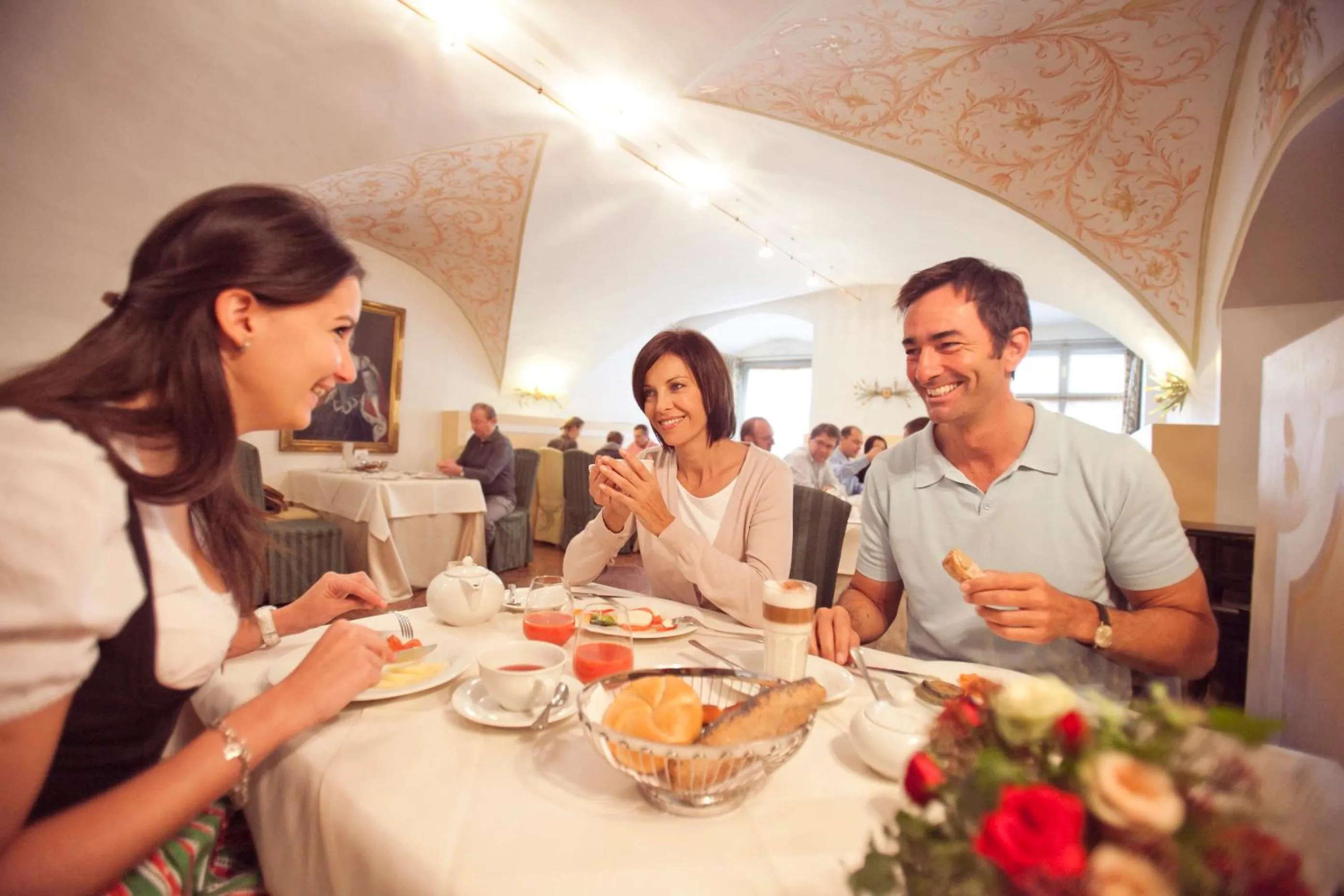 Restaurant/places to eat in Schlosshotel Mondsee