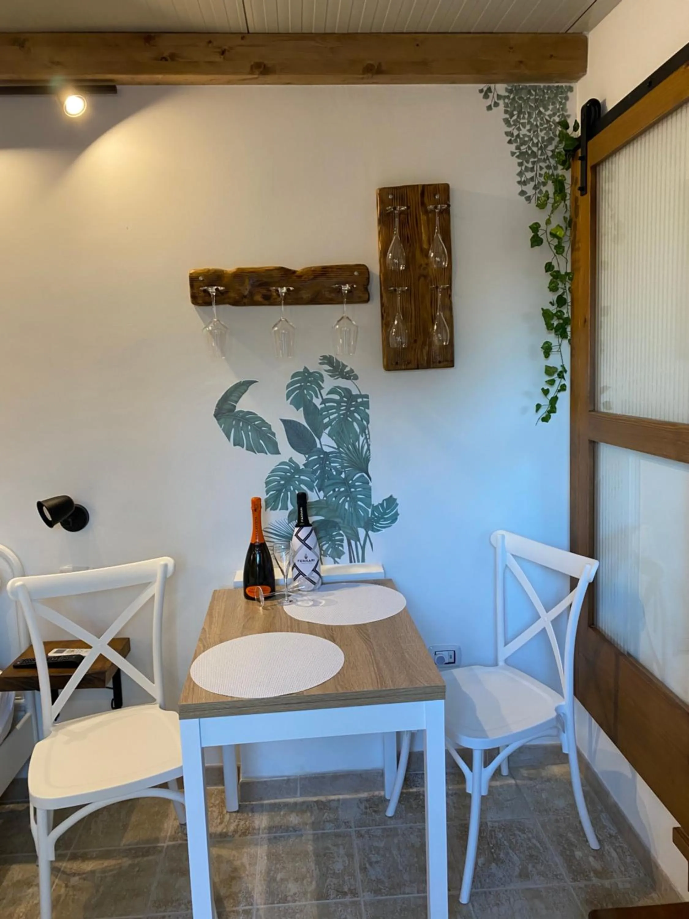 Dining area in La casetta al Poetto