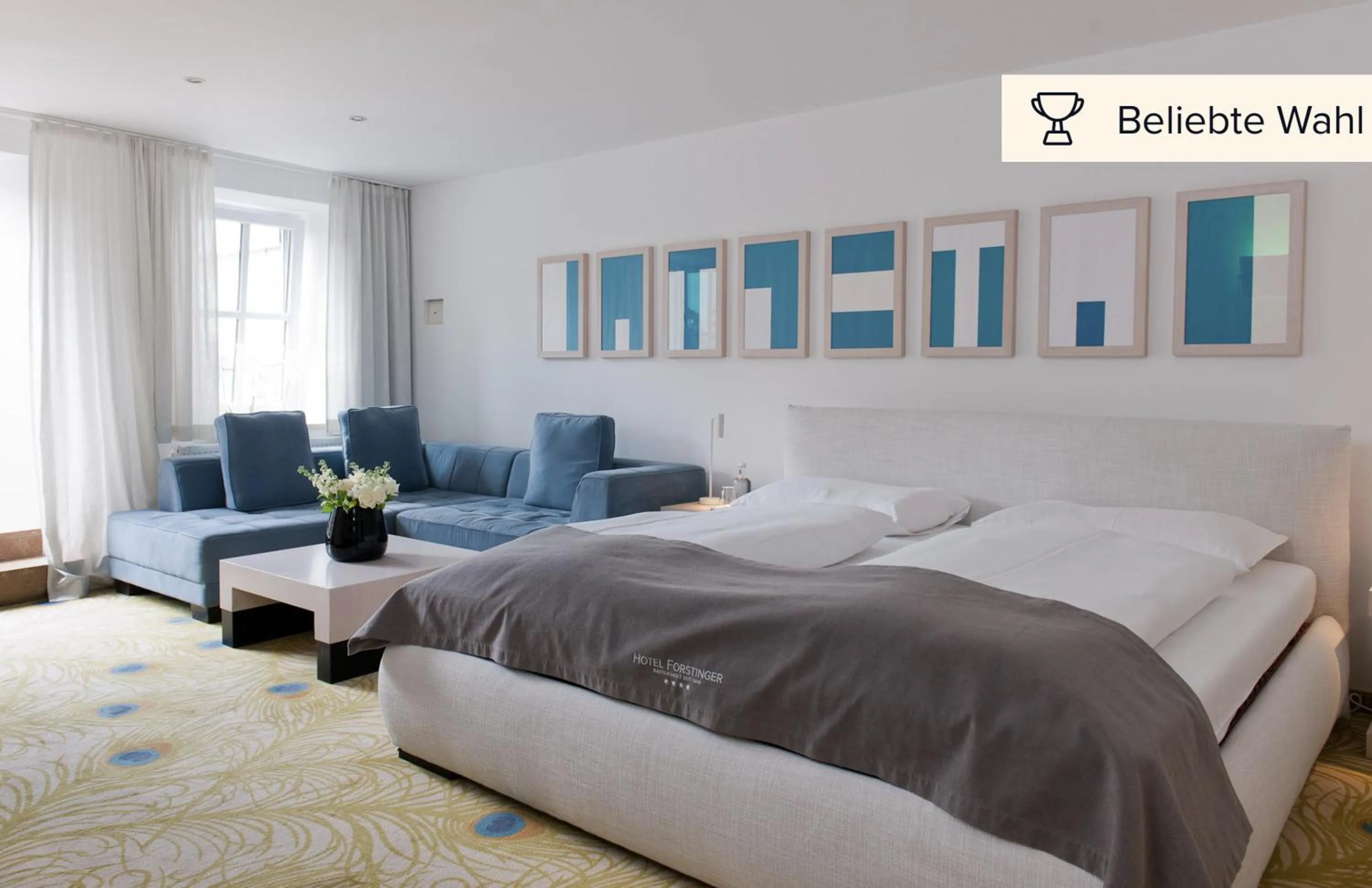 Bed in Hotel Forstinger - Boutique Hotel Schärding