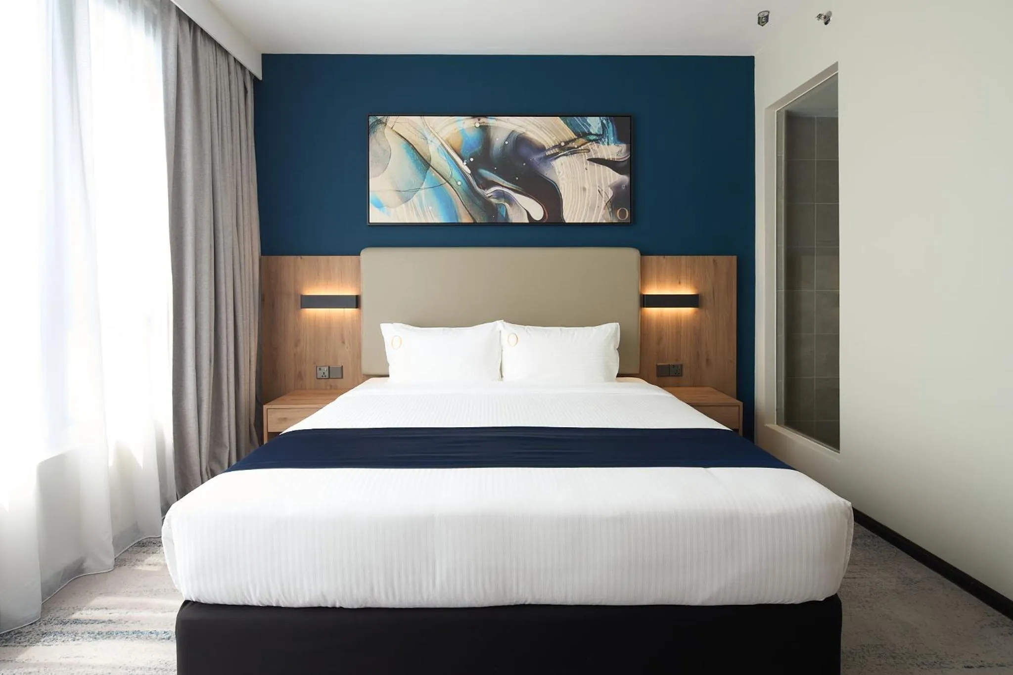 Bed in Opero Hotel Southkey Johor Bahru