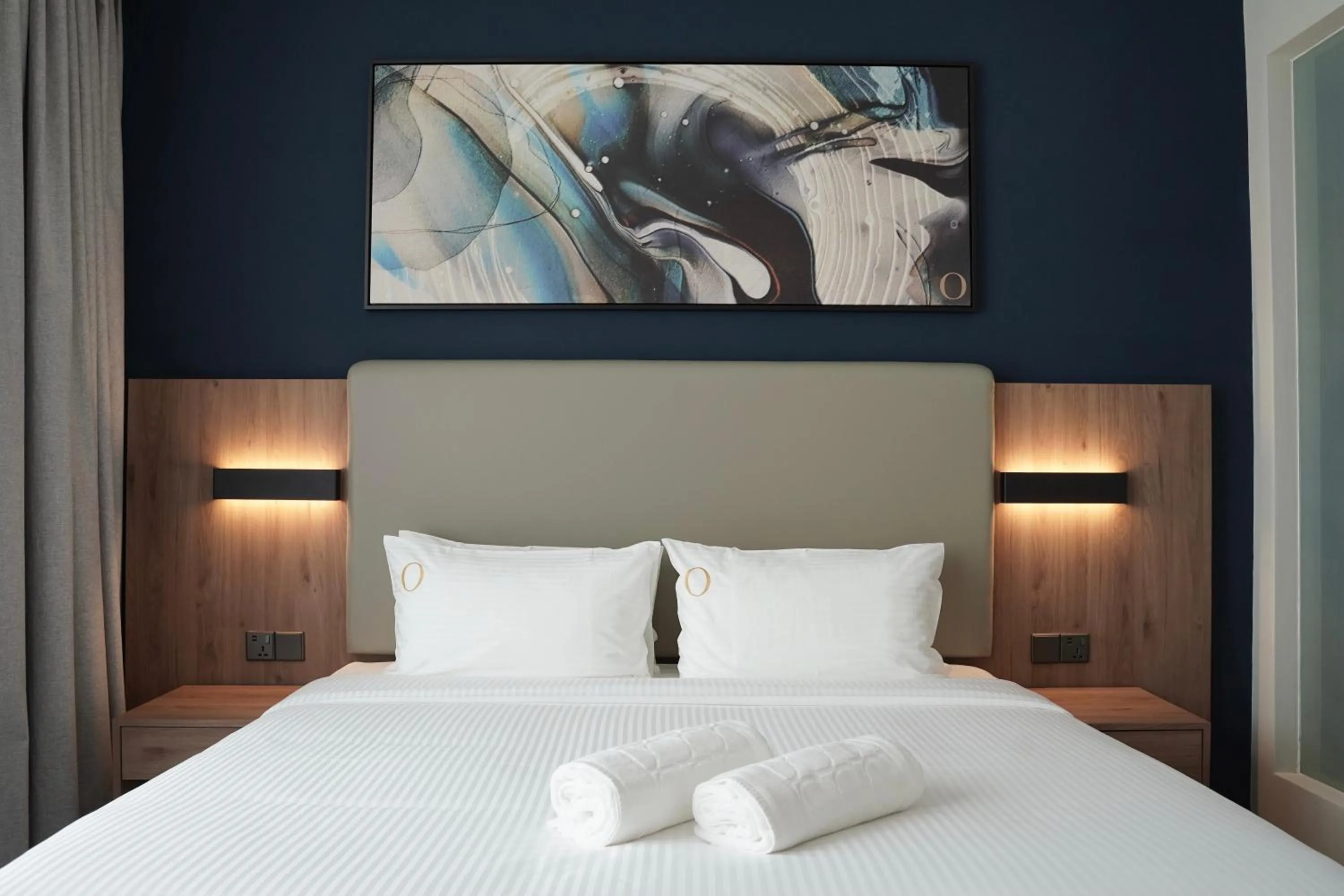 Bed in Opero Hotel Southkey Johor Bahru