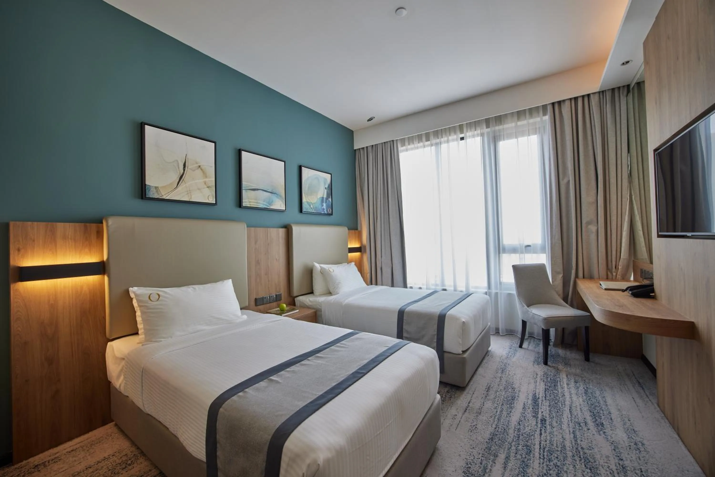 Bed in Opero Hotel Southkey Johor Bahru