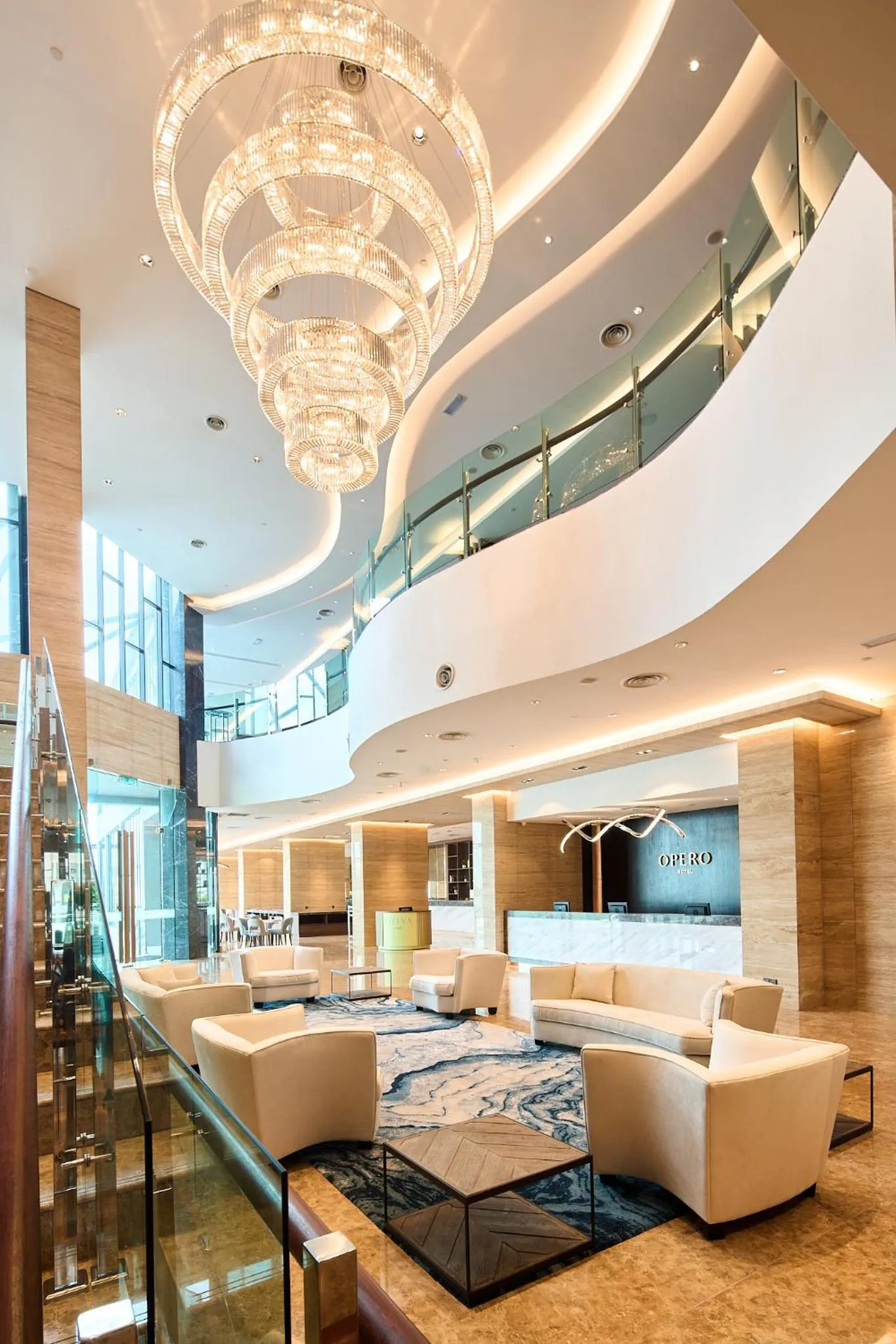 Seating area in Opero Hotel Southkey Johor Bahru