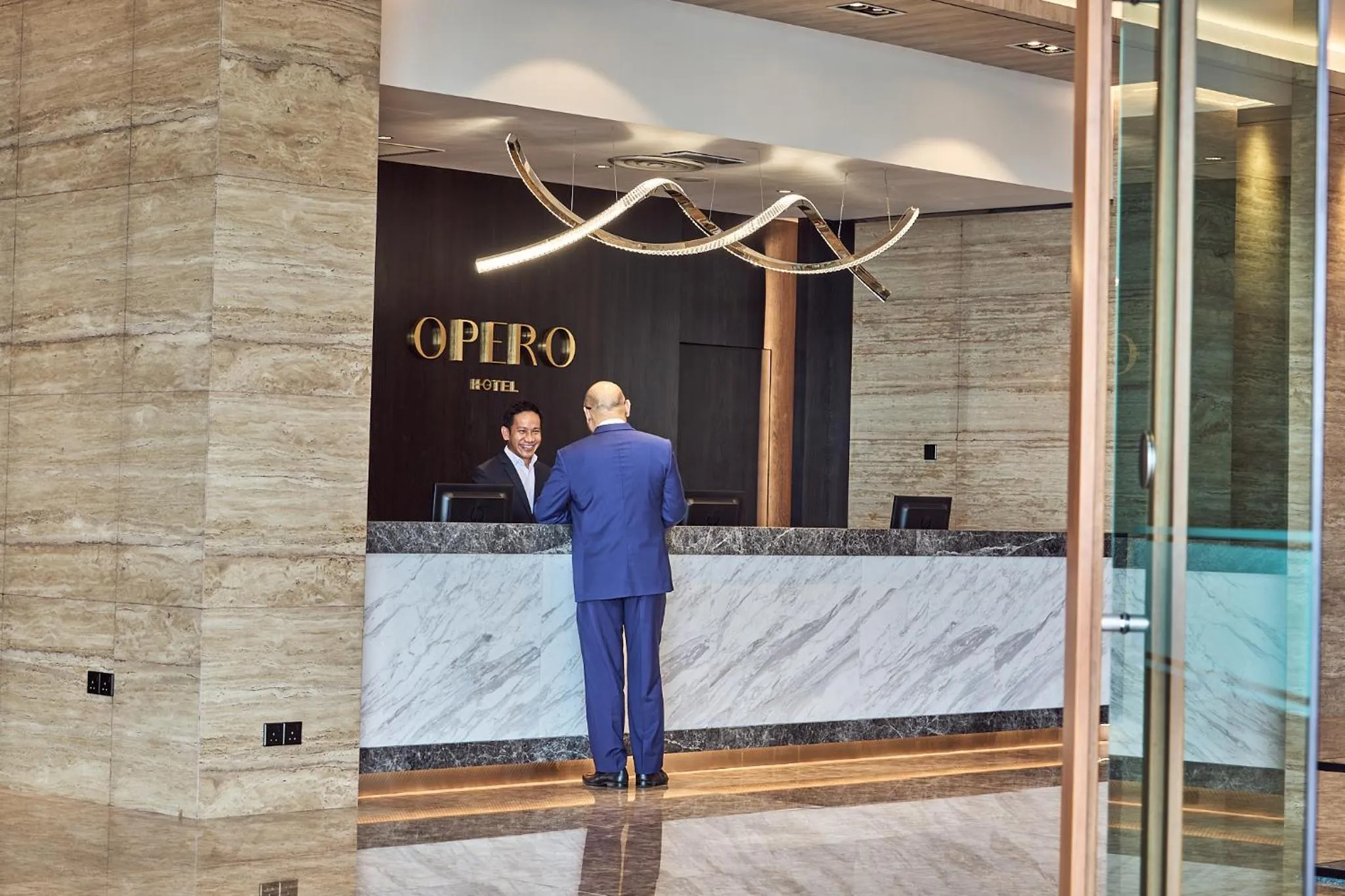 Lobby or reception in Opero Hotel Southkey Johor Bahru