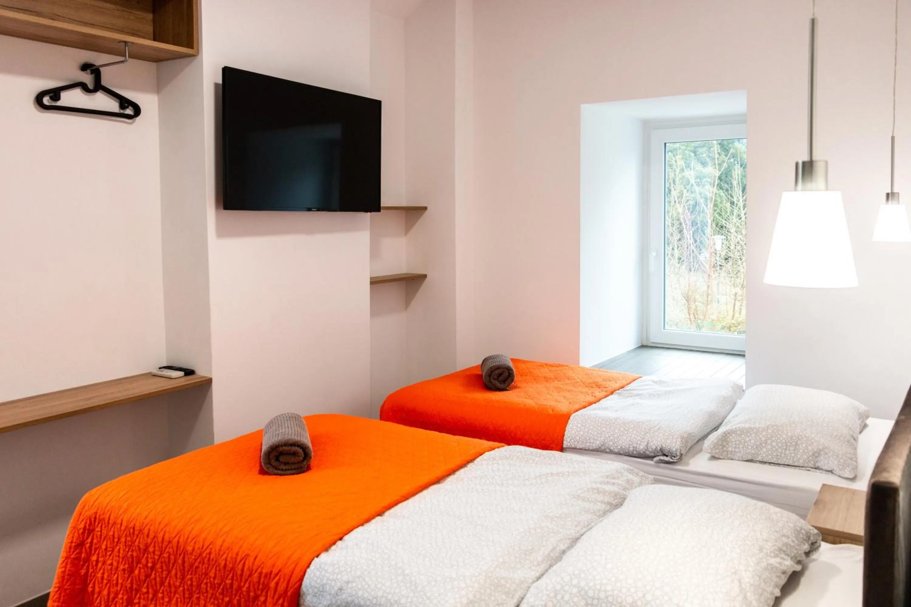 Double Room with Private Bathroom - single occupancy in Hostel Museum