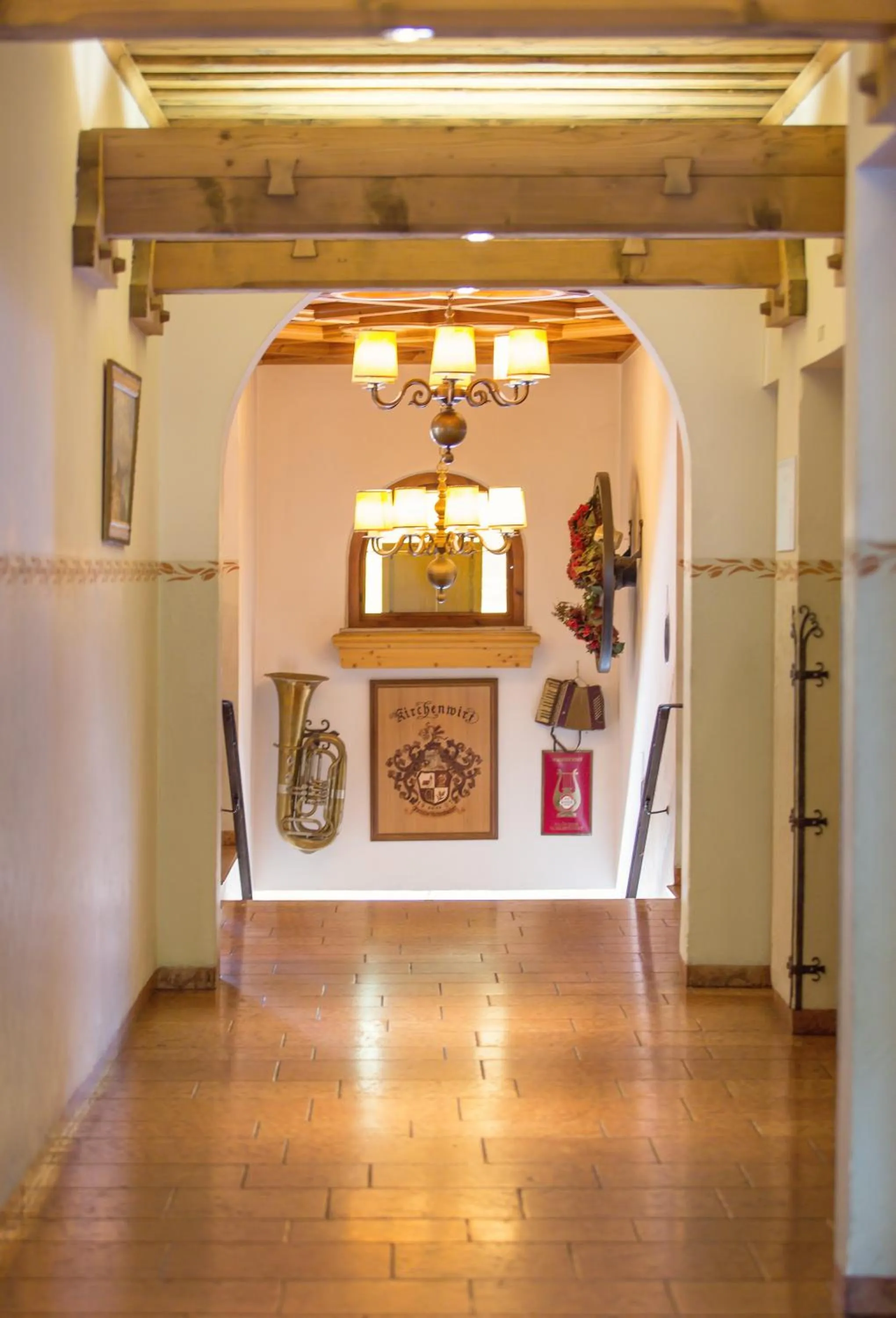 Decorative detail in Hotel Gasthof Zum Kirchenwirt