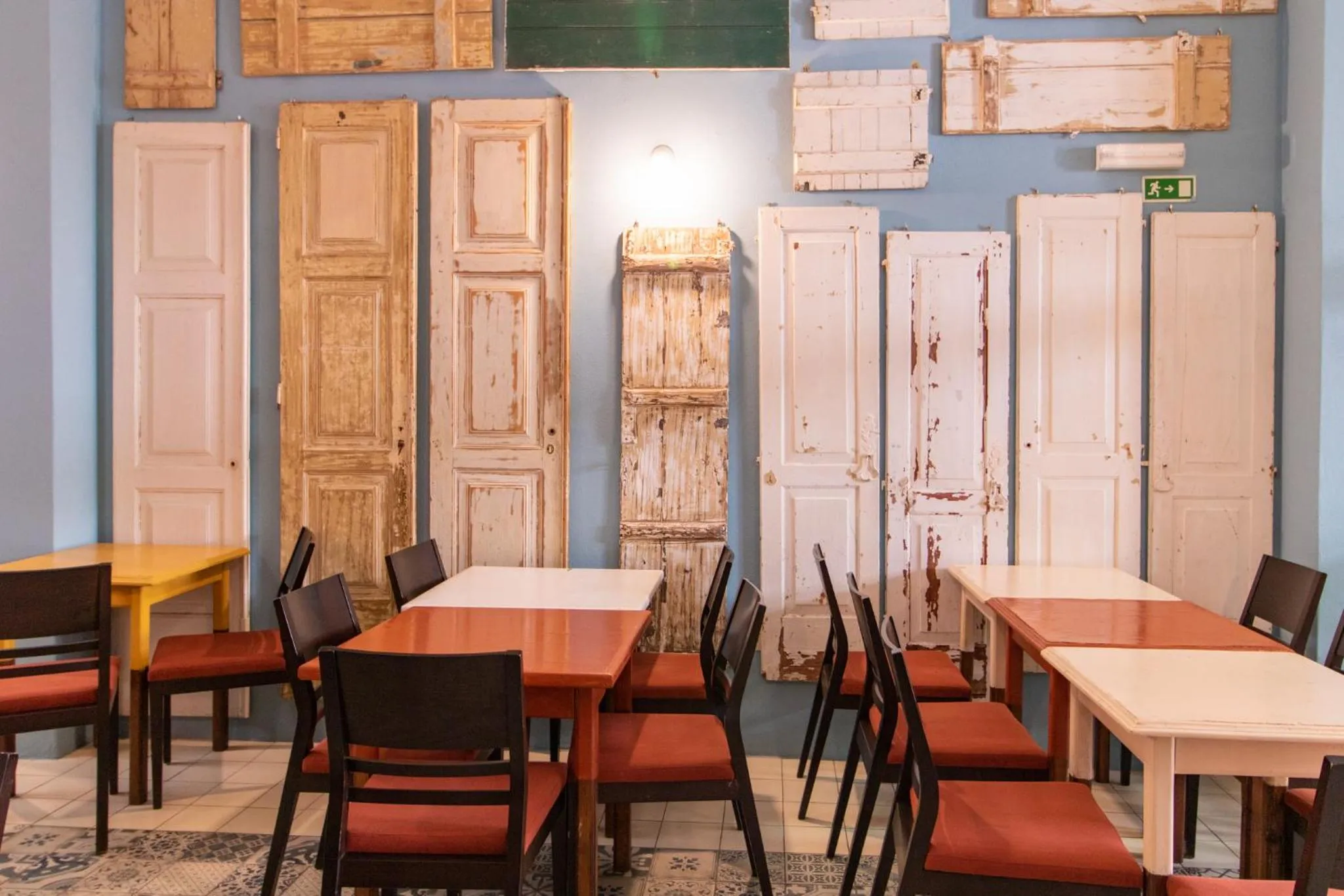 Living room in Tilia Hostel