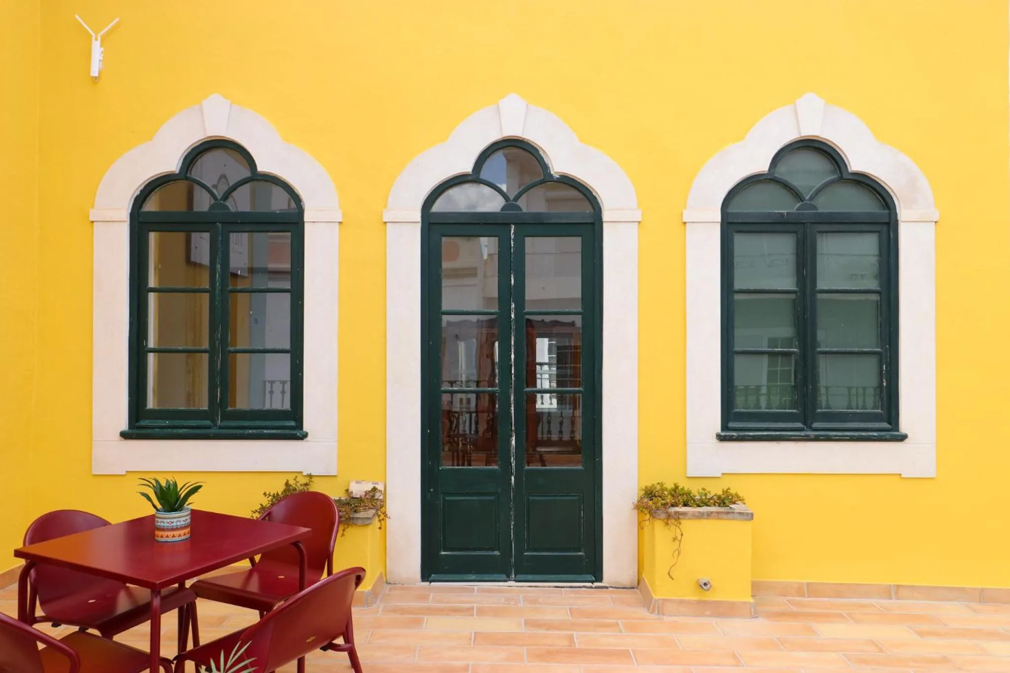 Property building in Tilia Hostel